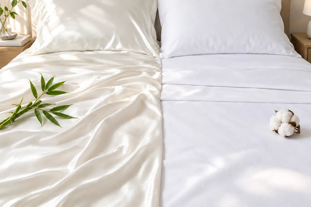 Bamboo Viscose Sheets vs Cotton: a Feel, Look and Care Guide