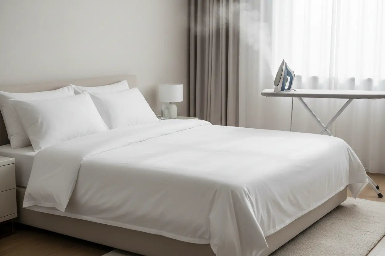 How to iron bed sheets for a crisp, smooth finish