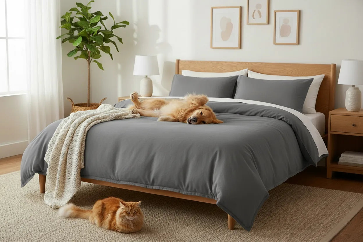 Pet Friendly Duvet Cover: 7 Smart Picks for Pet Owners