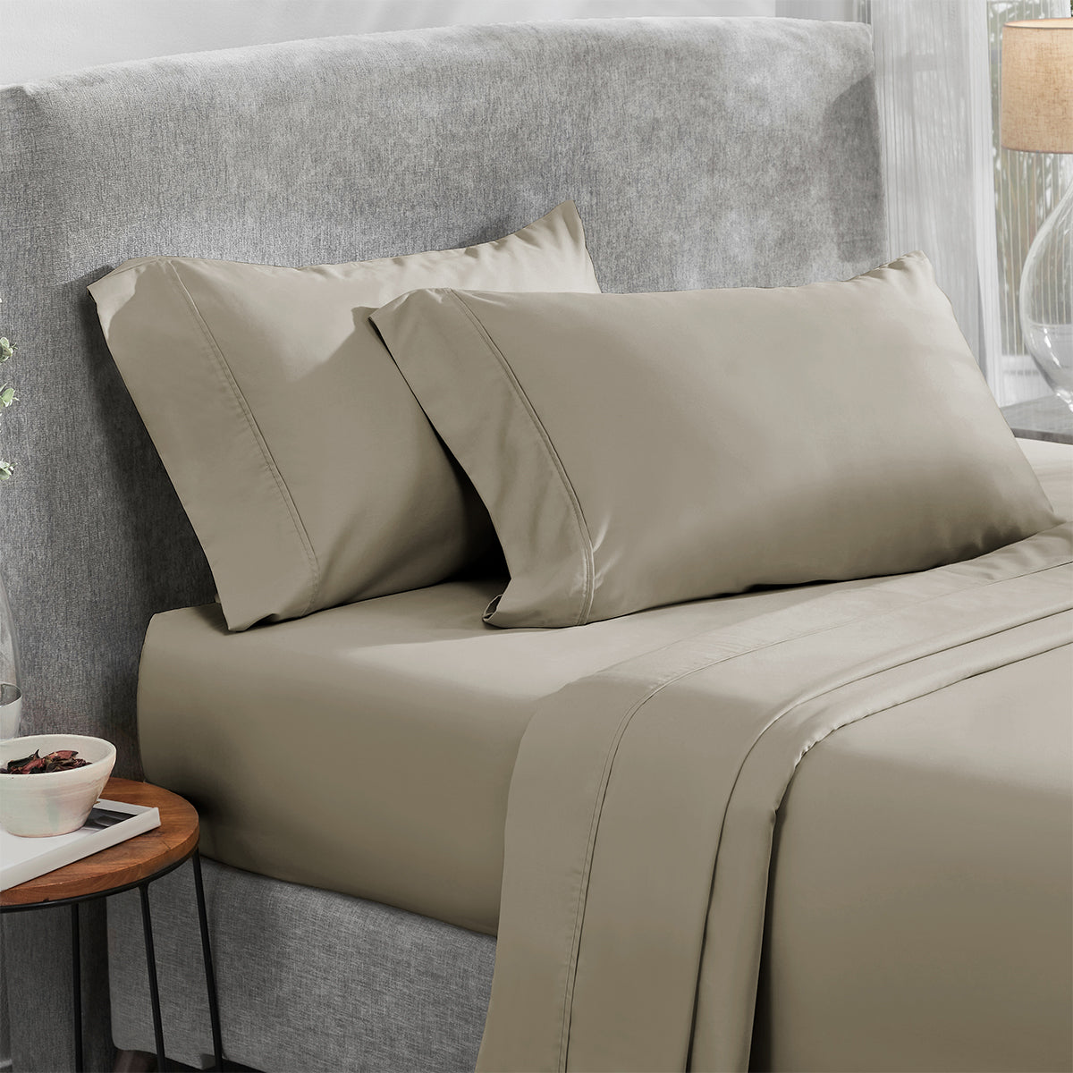 Everyday Ease Sateen Fitted Sheet Only