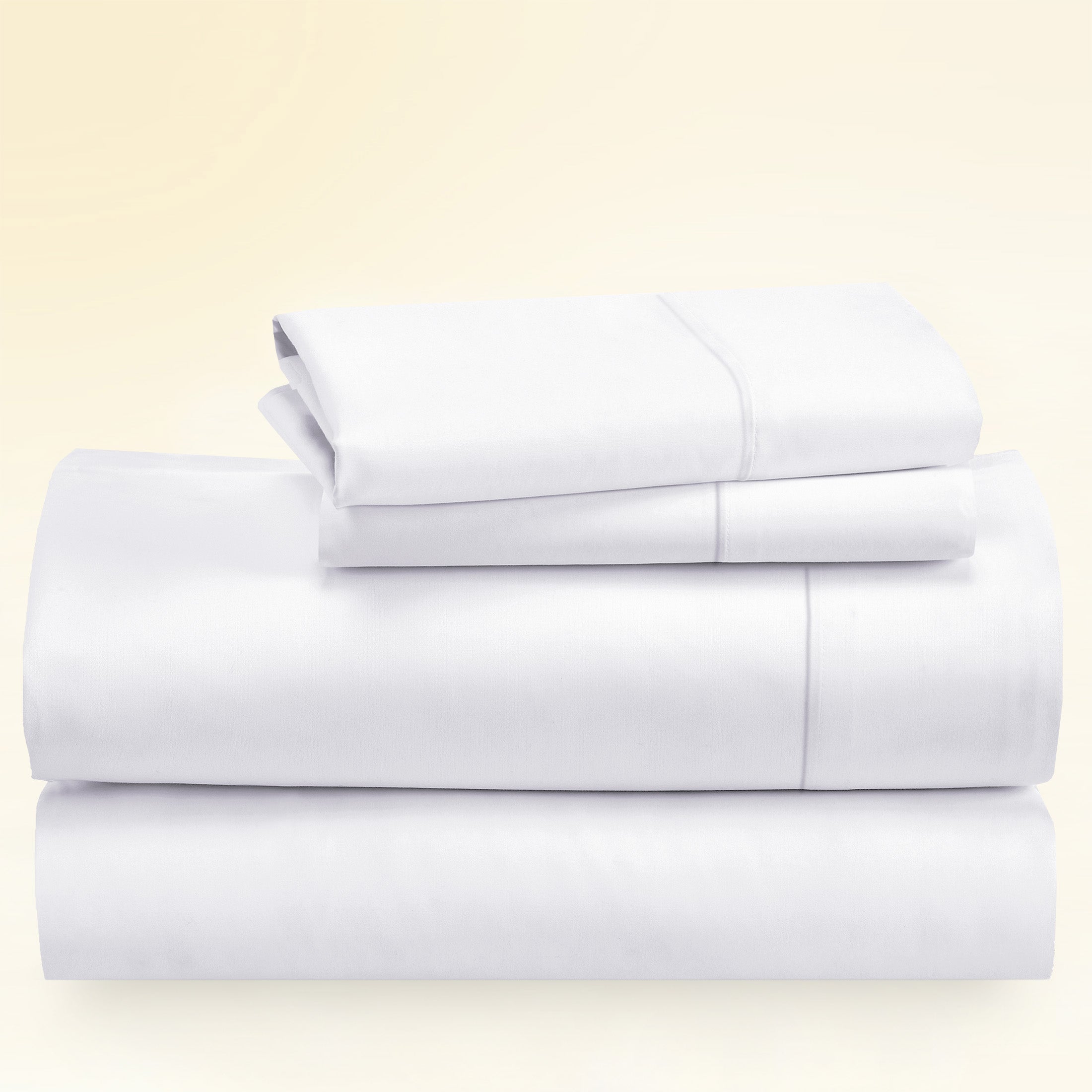 Real Soft 300 Thread Cotton Queen Bed Sheets Set, Hotel Quality Thick and  Cool 4 PCS Includes Deep Pocket Bottom Sheet 