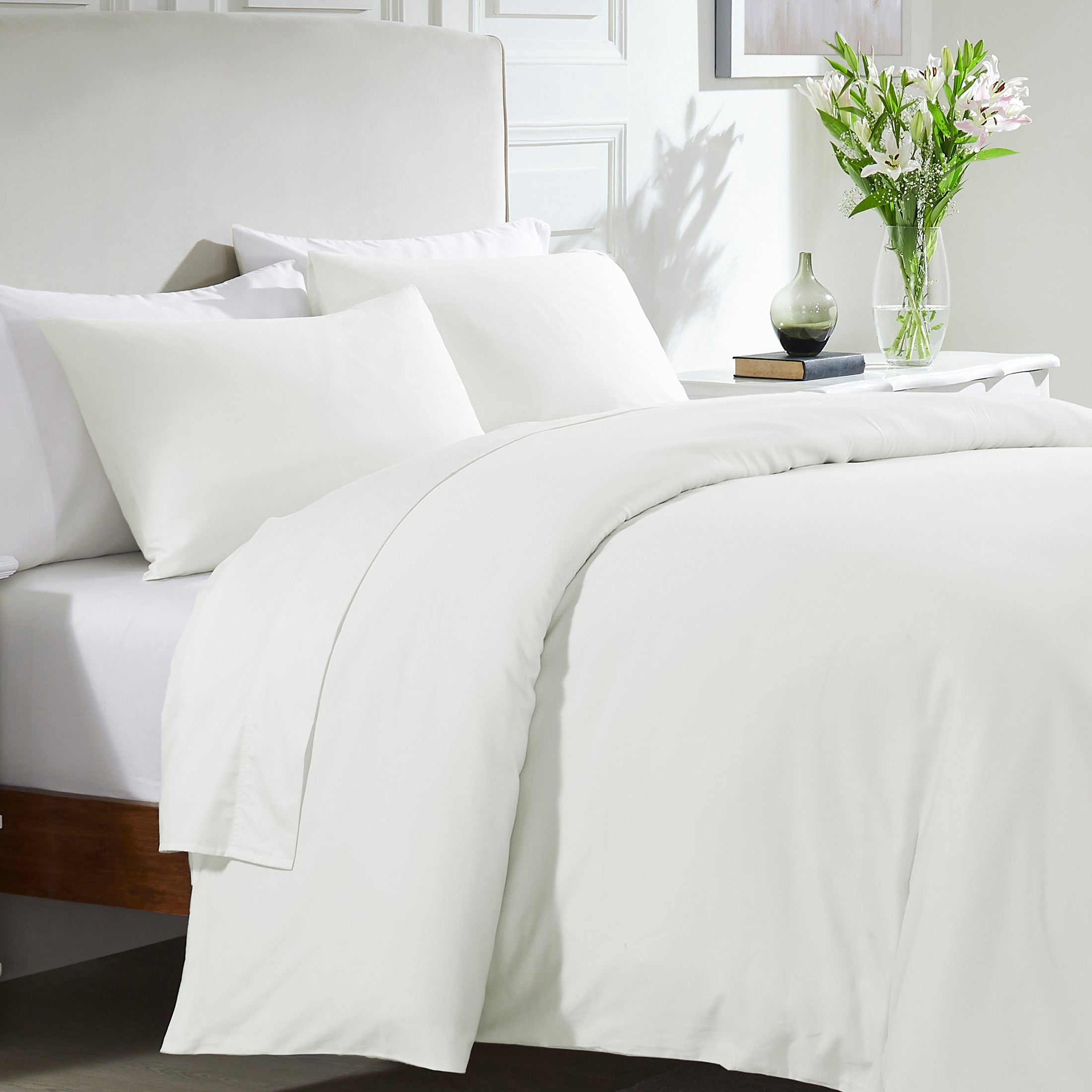 Duvet Cover - 400 Thread Count 100% Cotton Sateen - Dream Comfort –  California Design Den