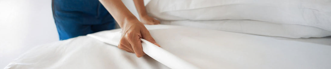 what bed sheets do hotels use