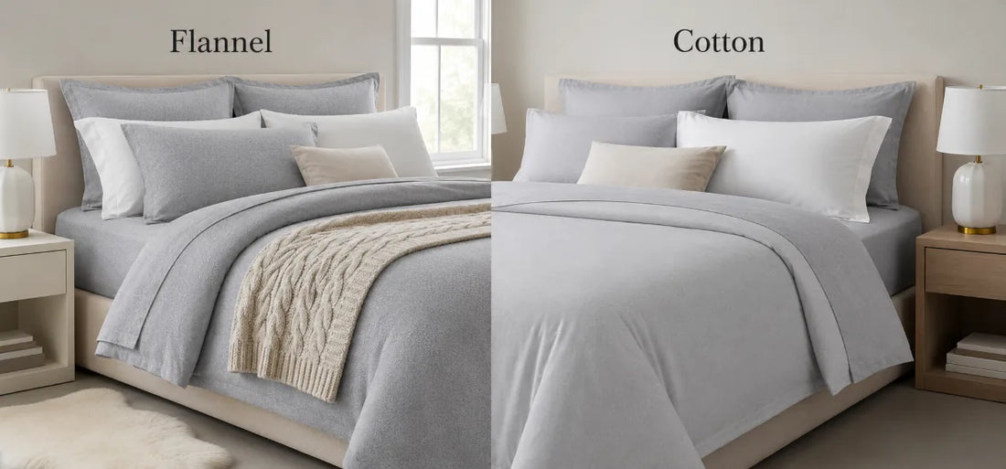 Flannel vs Cotton Sheets: What’s Better for Your Sleep?