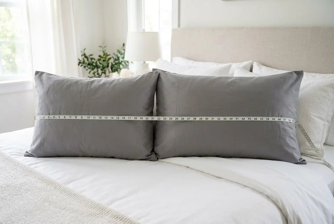 Standard Pillowcase Size: Our Pillowcase Chart And Fit Guide