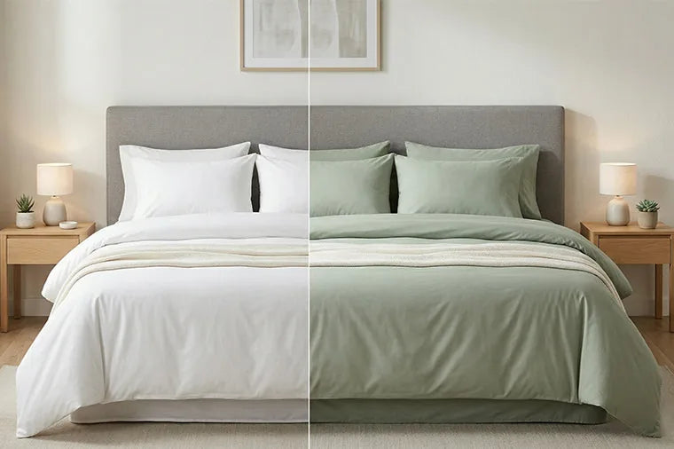 White vs Colored Sheets for Vacation Rentals: A Short Guide