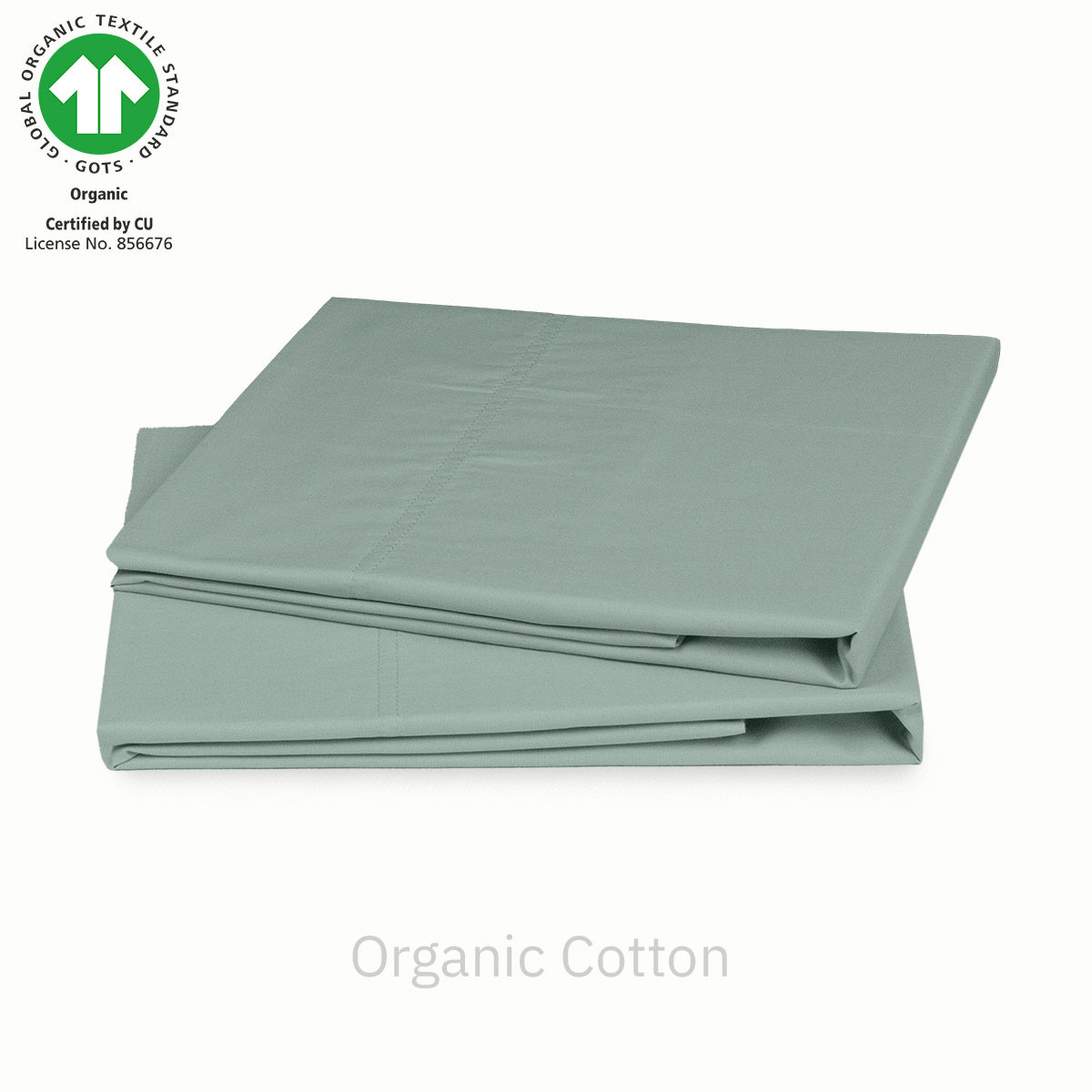 Natural Organic Percale Pillowcase Pair - California Design Den