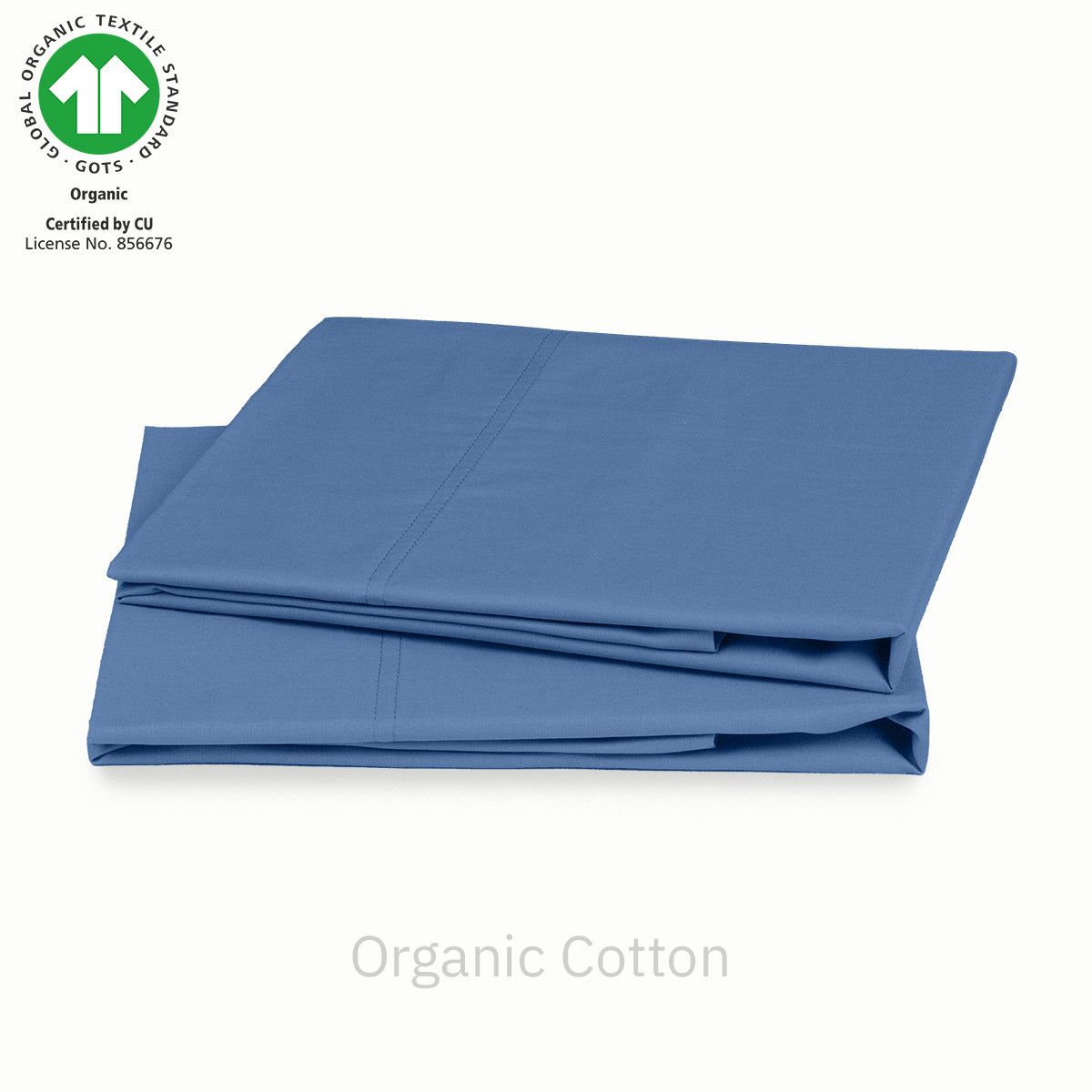 Natural Organic Percale Pillowcase Pair - California Design Den