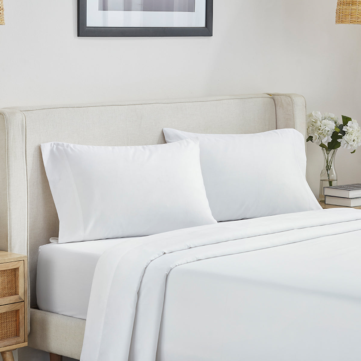 Weekend Soft Sateen 500 Pillowcase Pair - California Design Den