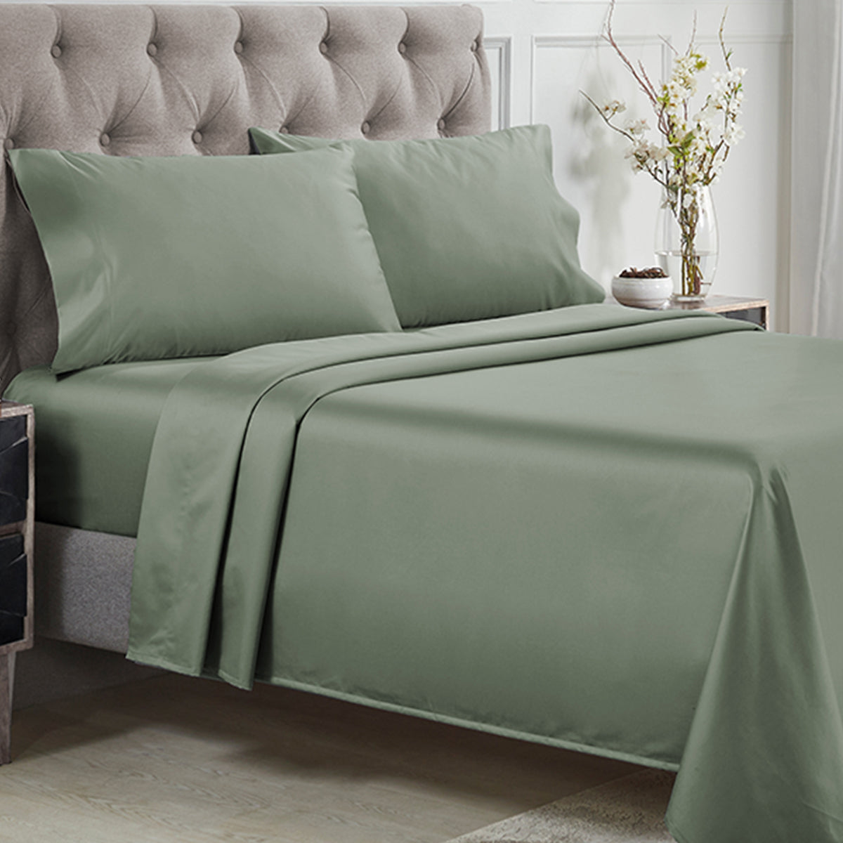 Signature Egyptian Percale Sheet Set - California Design Den