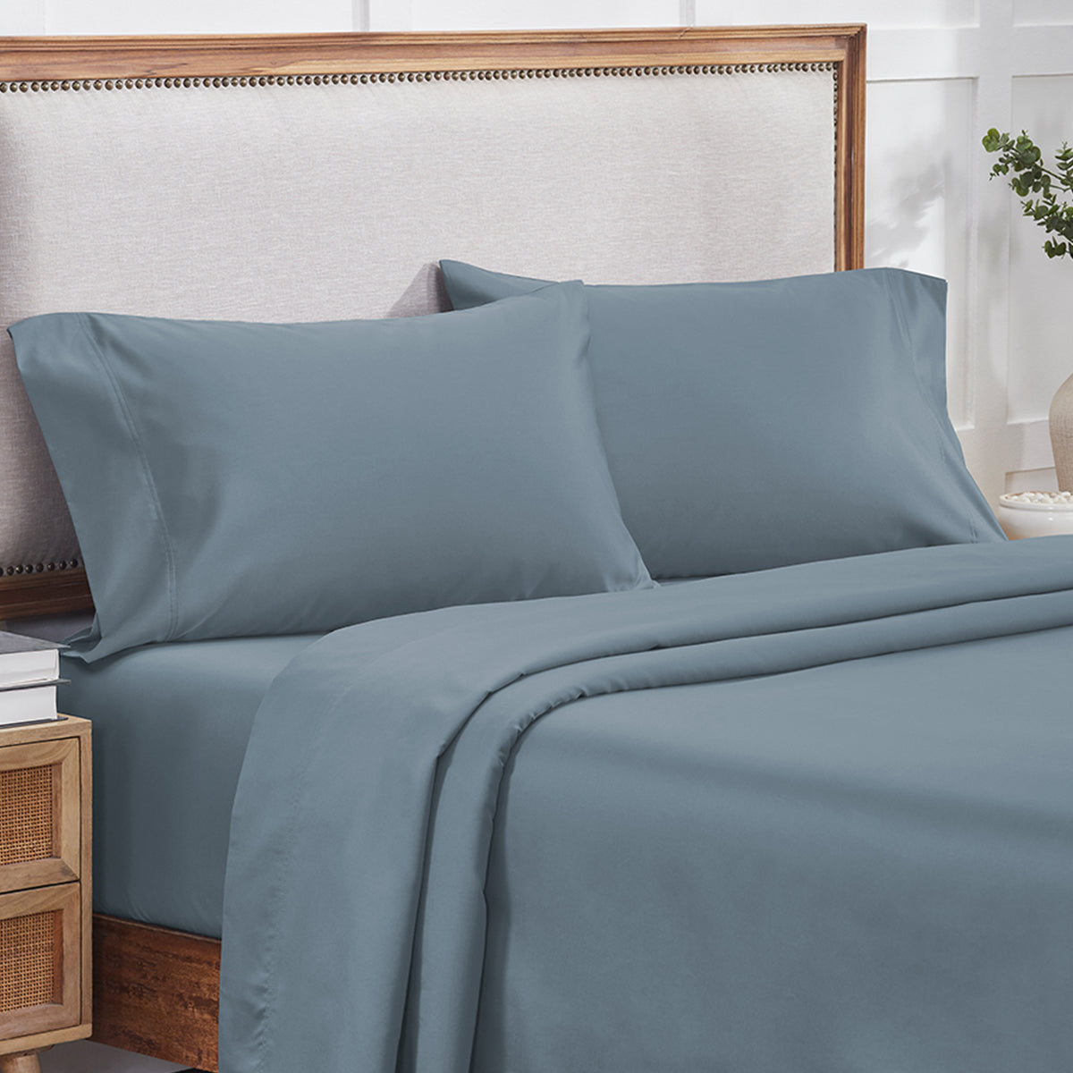 Hotel Luxe Sateen 800 Pillowcases - California Design Den