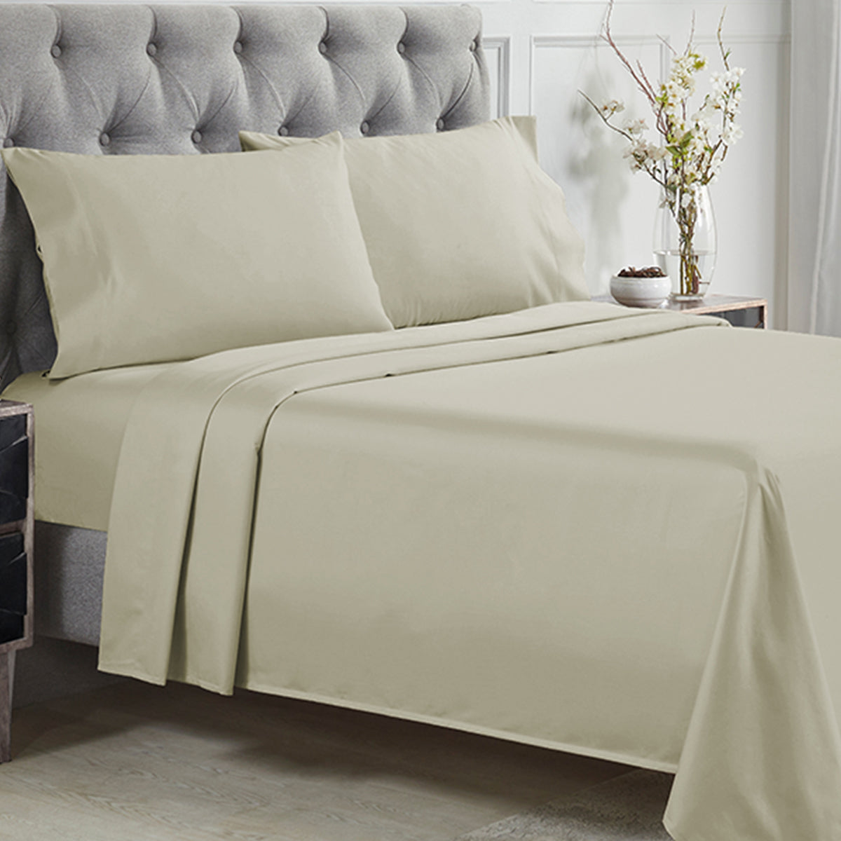 Signature Egyptian Percale Sheet Set - California Design Den