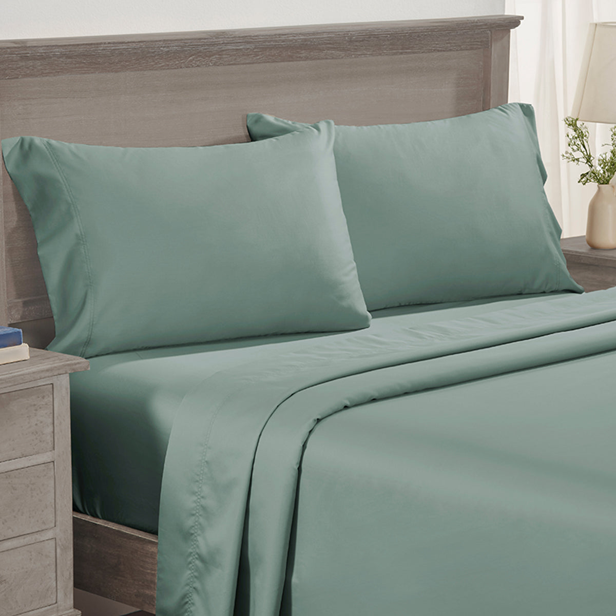 Restful Retreat 600 Cotton Flat Sheet Only - California Design Den