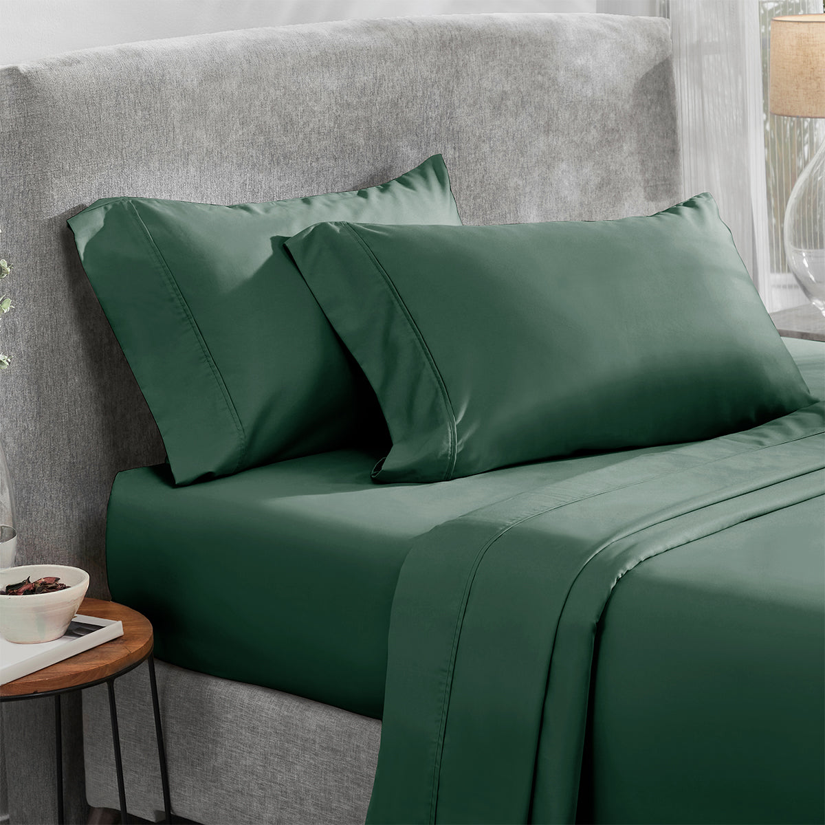 Everyday Ease Sateen 400 Fitted Sheet Only - California Design Den