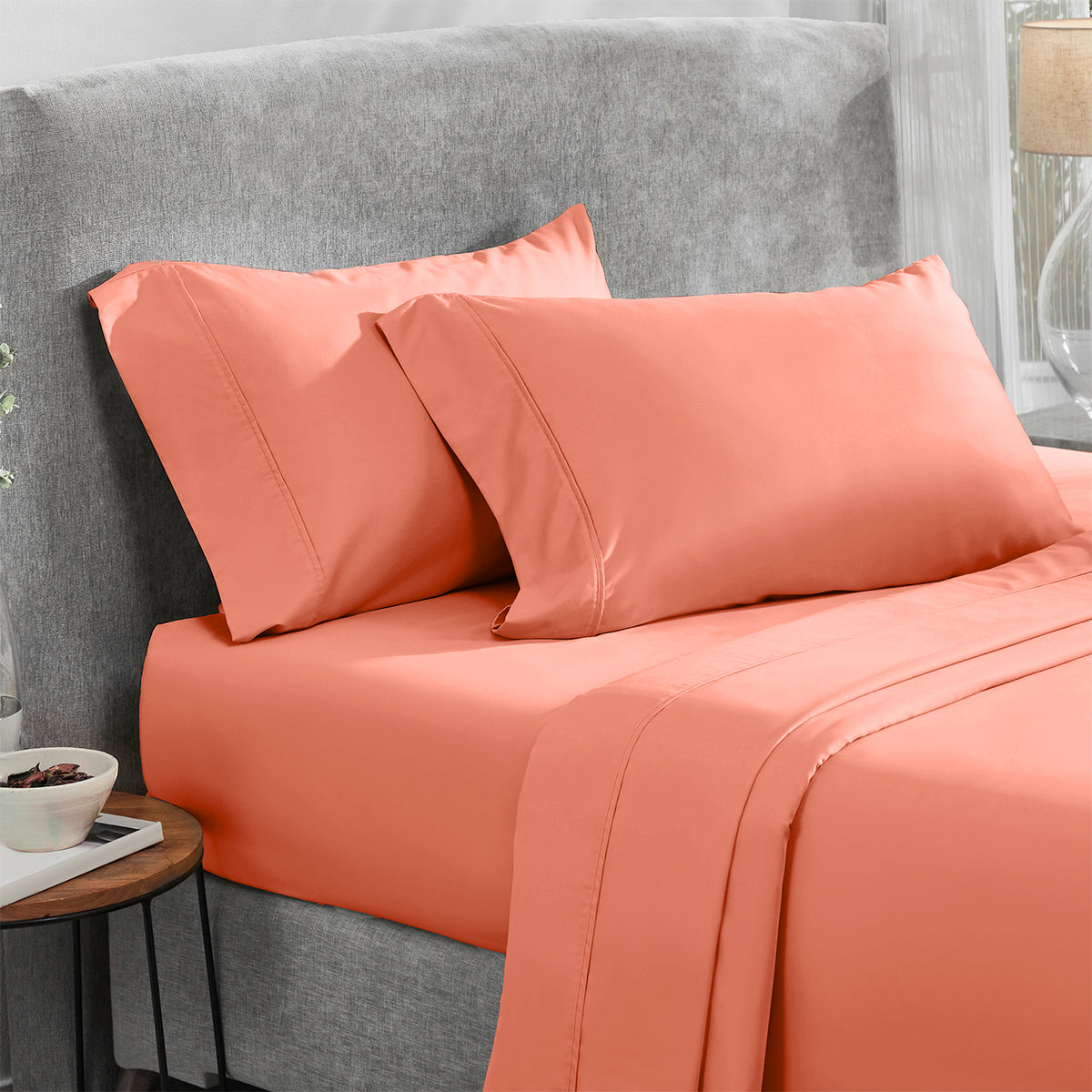 Everyday Ease Sateen 400 Fitted Sheet Only - California Design Den