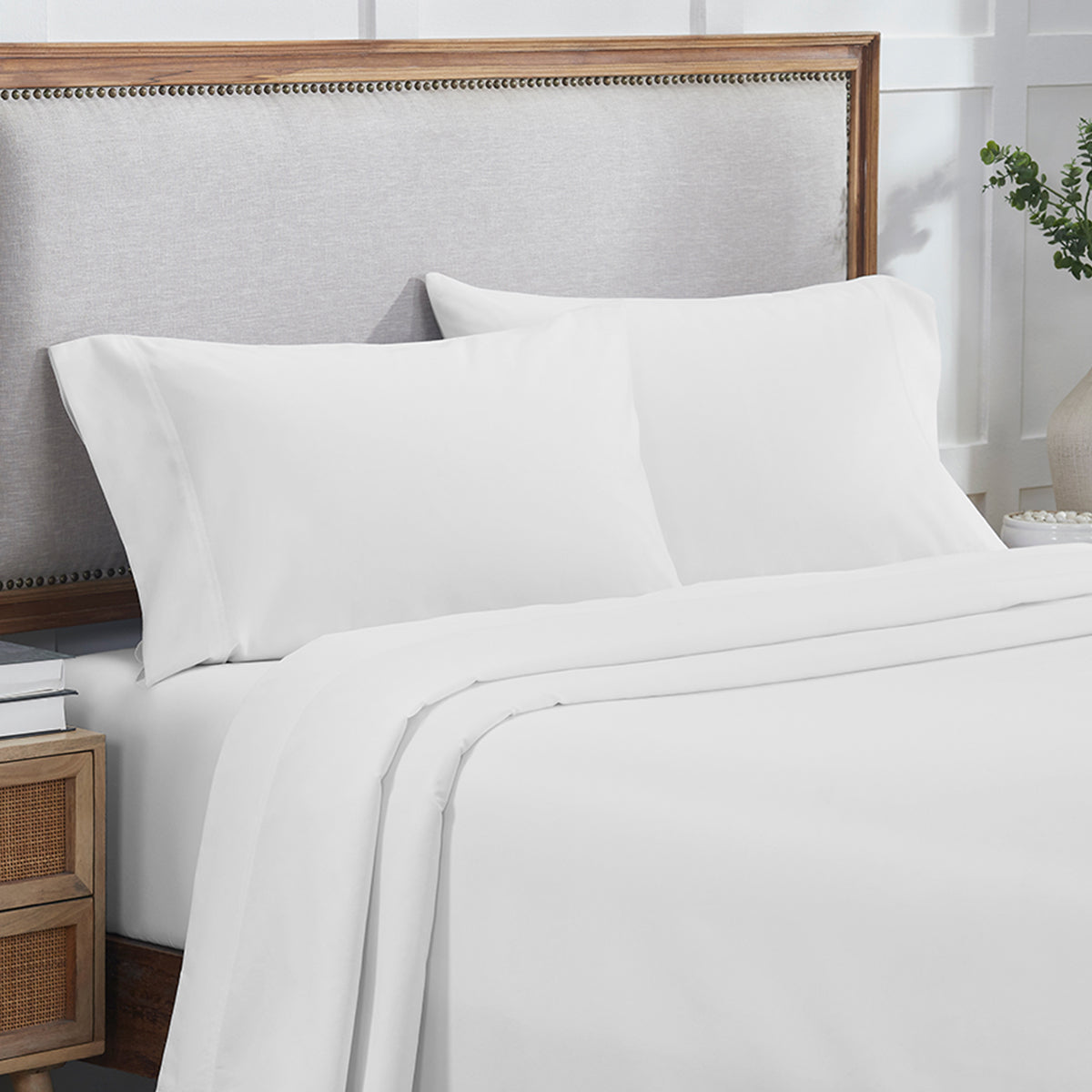 Hotel Luxe Sateen 800 Pillowcases - California Design Den