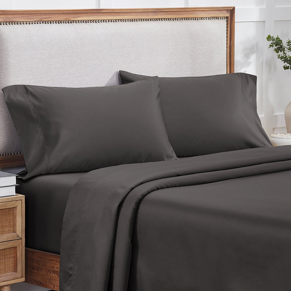 Hotel Luxe Sateen 800 Pillowcases - California Design Den