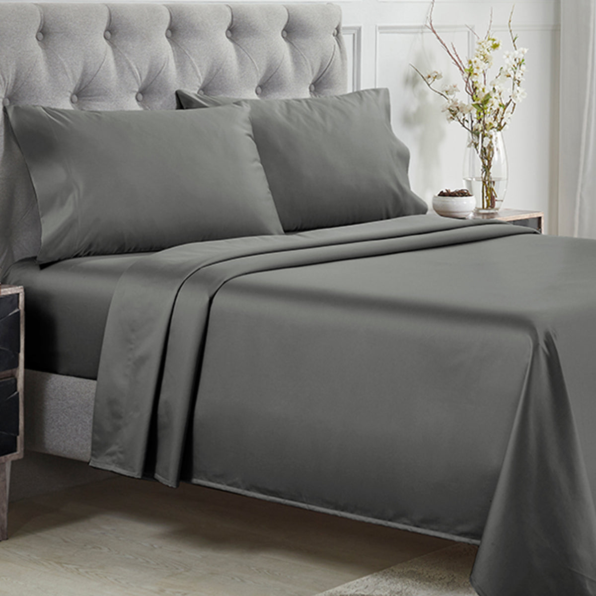 Signature Egyptian Percale Sheet Set - California Design Den