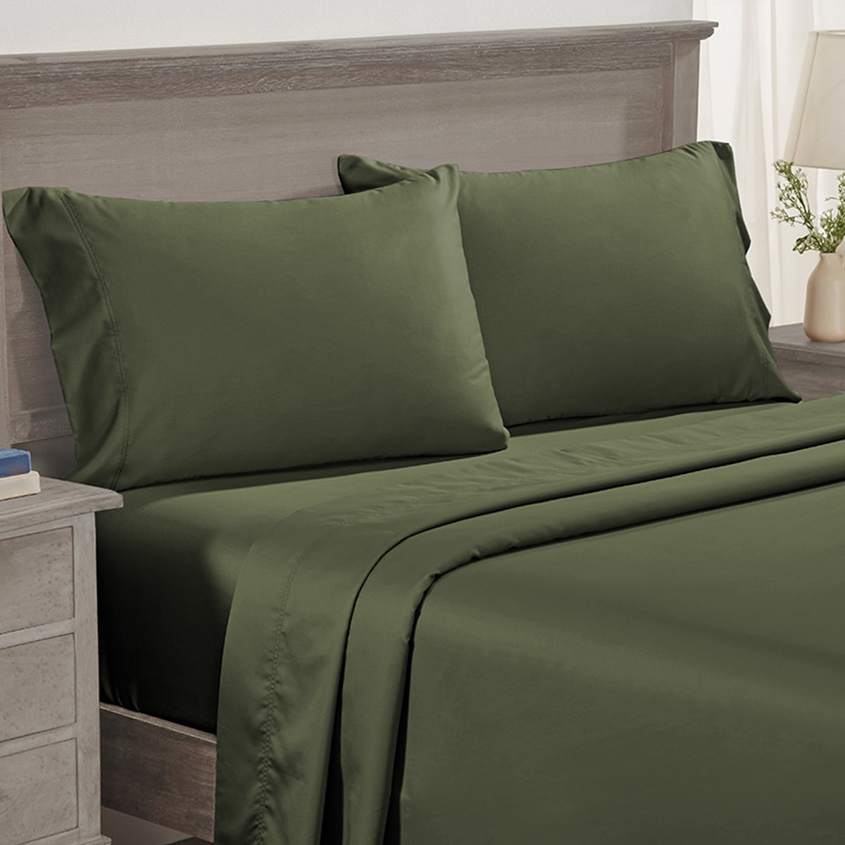 Restful Retreat Sateen 600 Pillowcase Pair - California Design Den