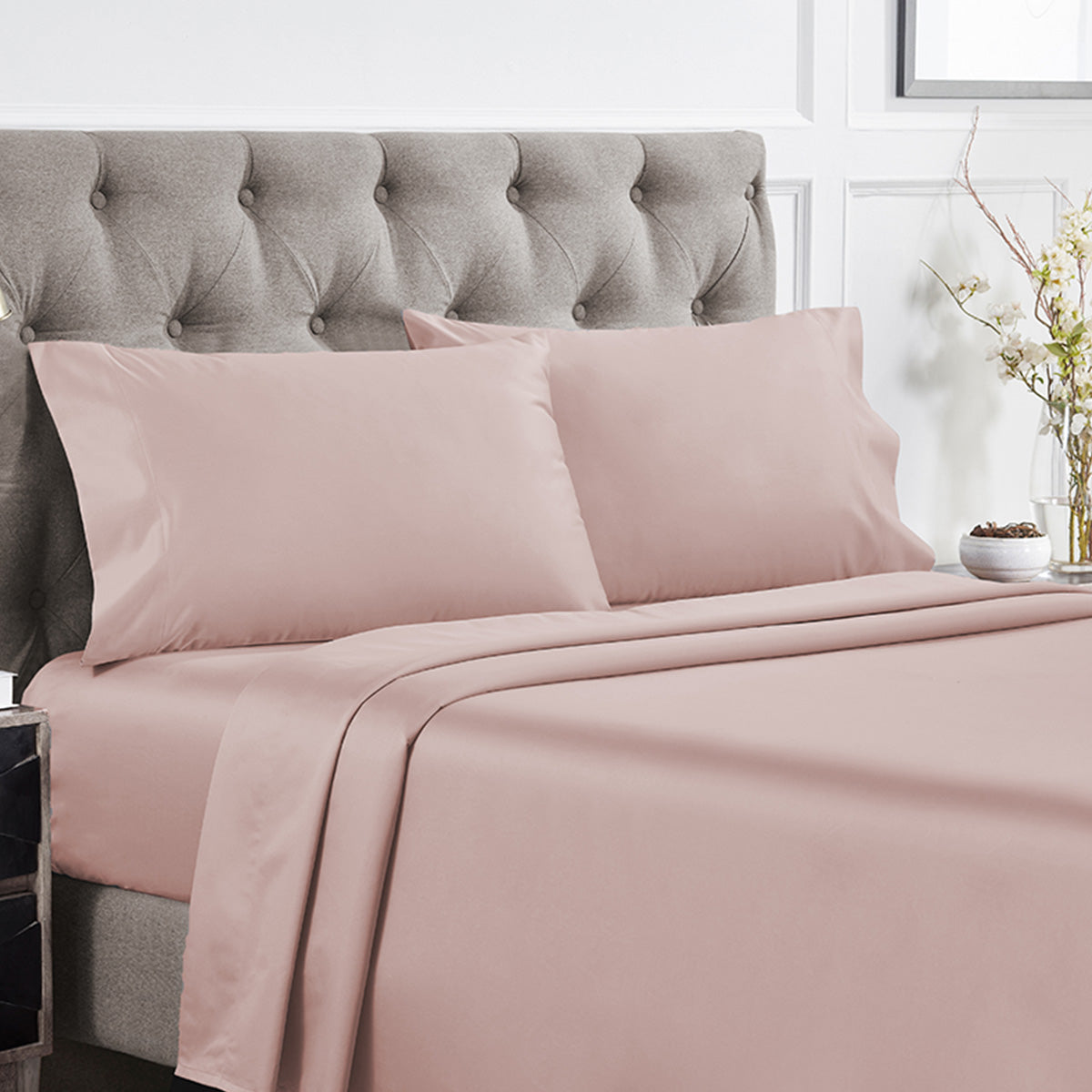 Grand Indulgence Sateen 1000 Pillowcase Pair - California Design Den