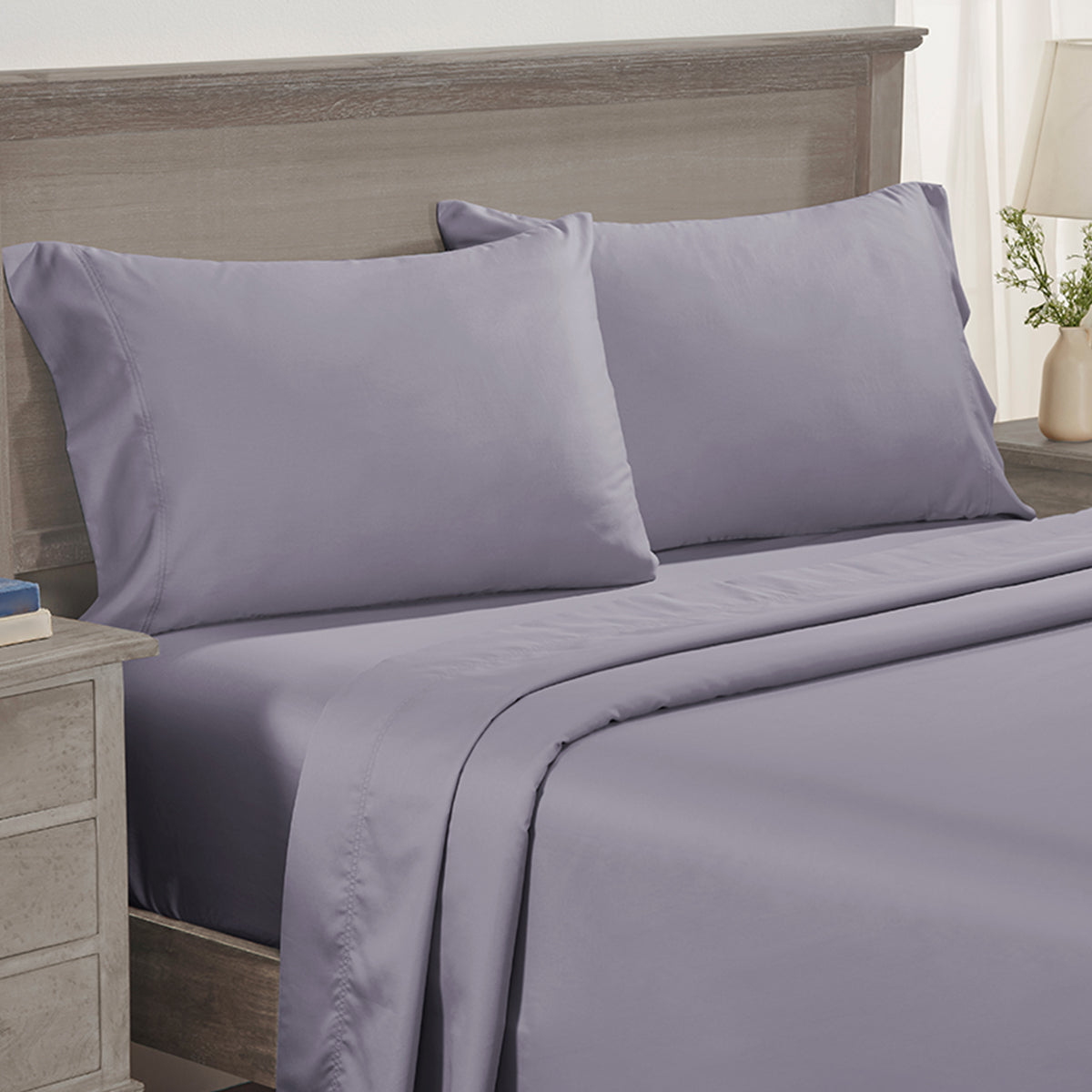Restful Retreat Sateen 600 Fitted Sheet Only - California Design Den