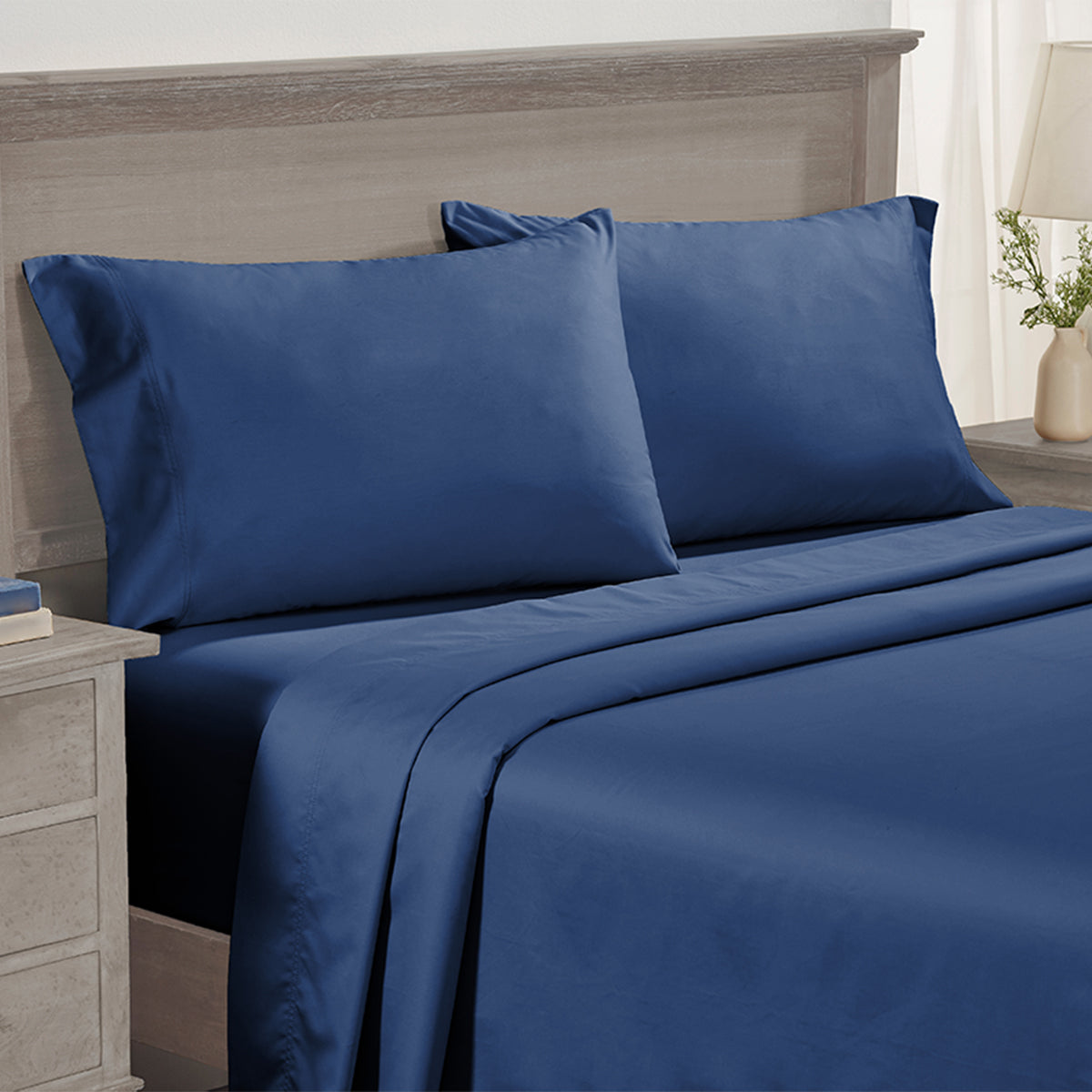 Signature Egyptian Sateen Pillowcase Pair - California Design Den