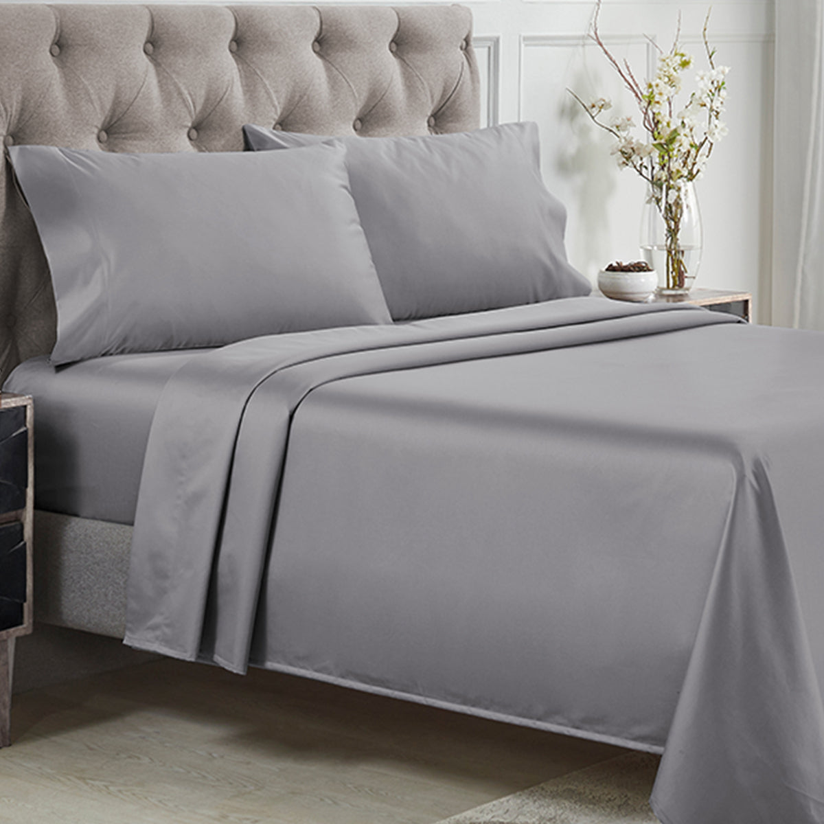 Signature Egyptian Percale Sheet Set - California Design Den