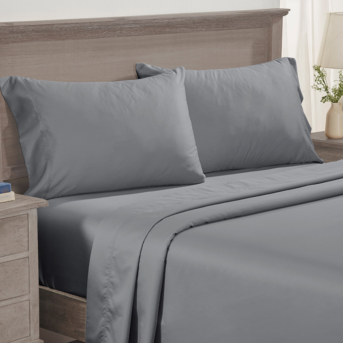 Restful Retreat Sateen 600 Fitted Sheet Only - California Design Den