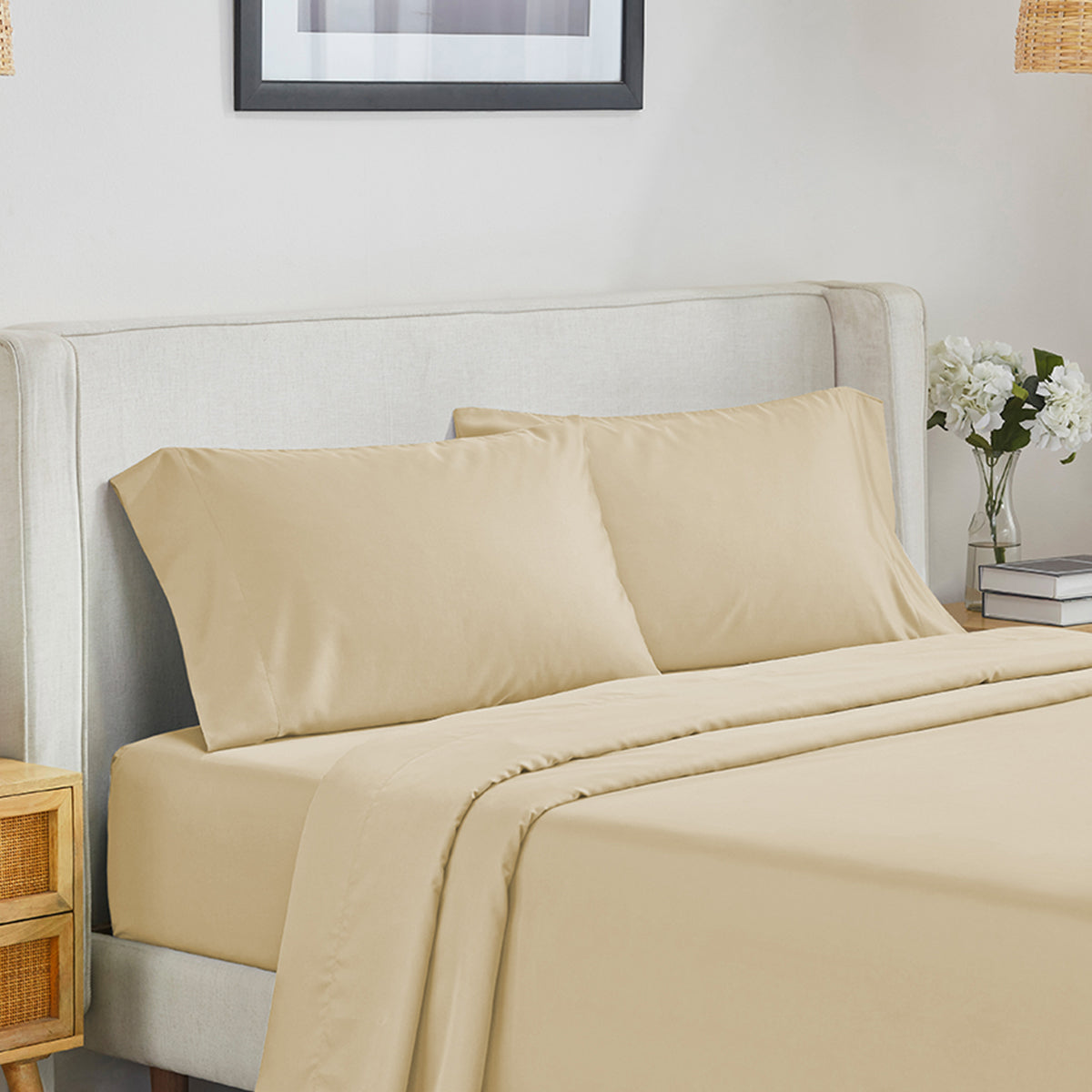 Weekend Soft Sateen 500 Pillowcase Pair - California Design Den