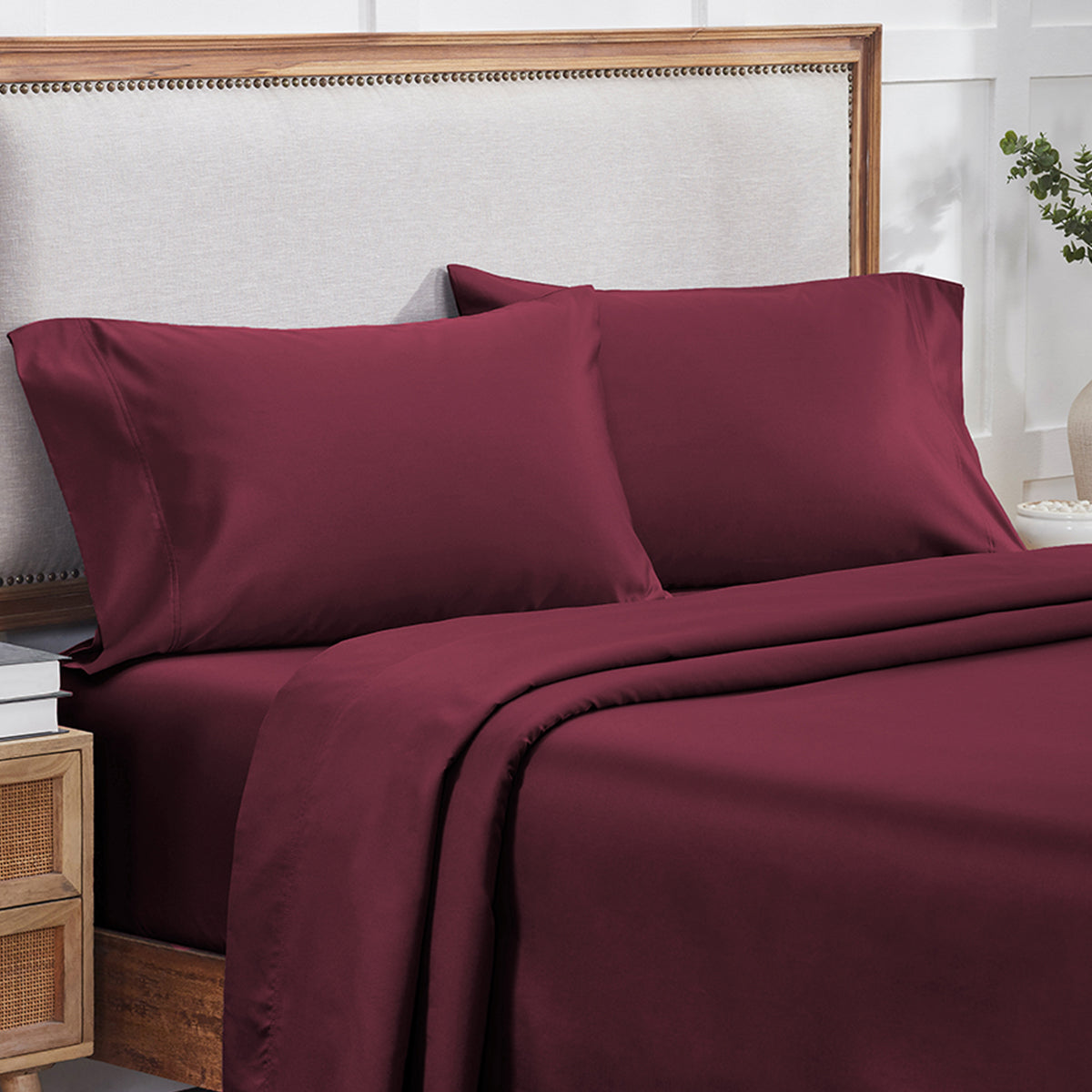 Hotel Luxe Sateen 800 Pillowcases - California Design Den