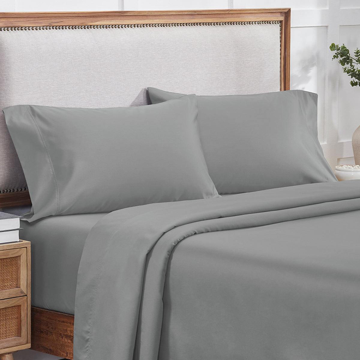 Hotel Luxe Sateen 800 Pillowcases - California Design Den