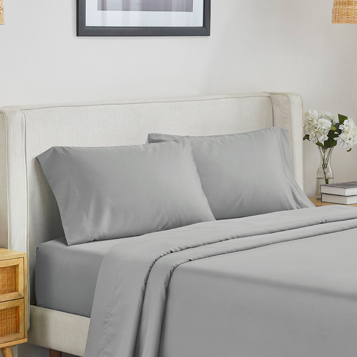 Weekend Soft Sateen 500 Pillowcase Pair - California Design Den