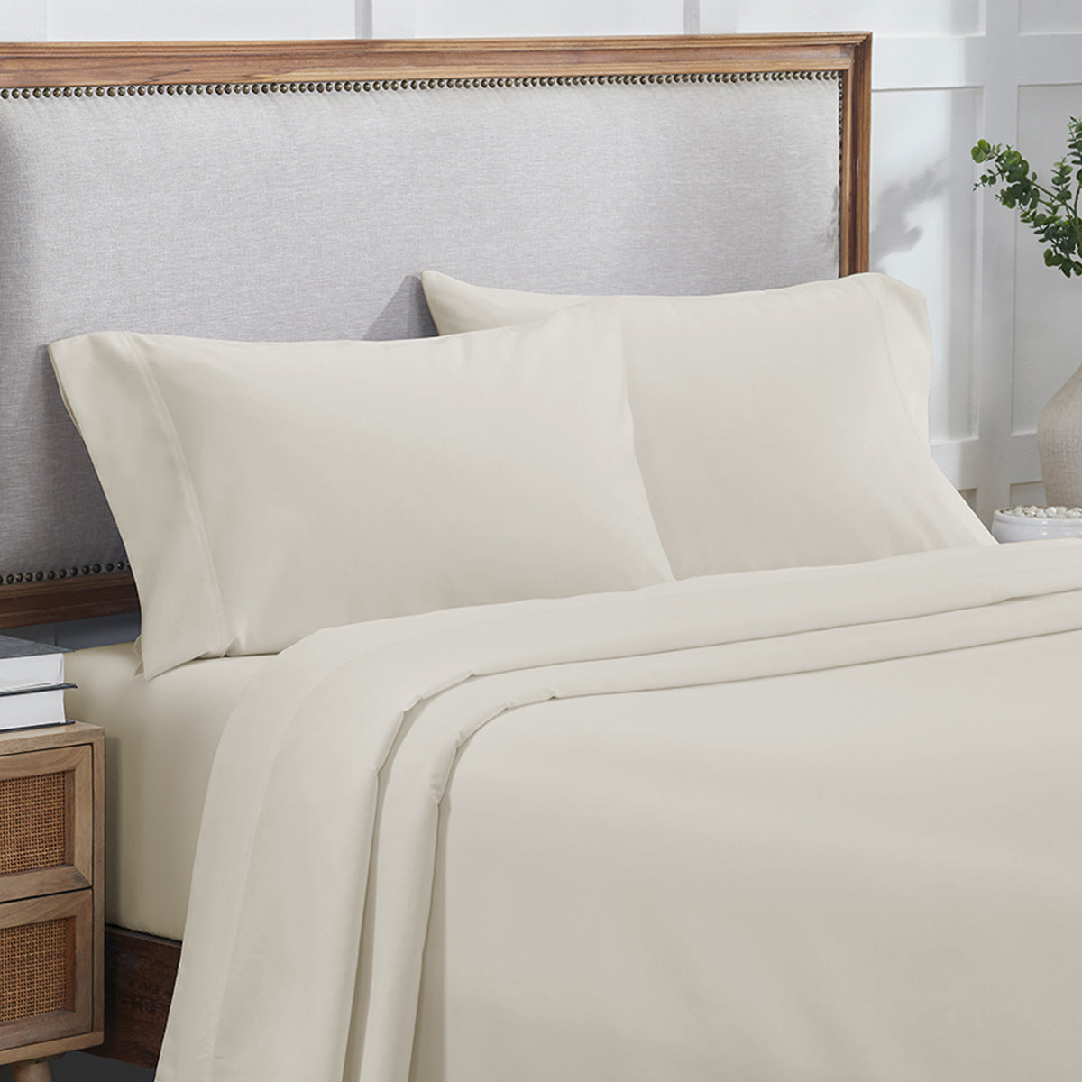 Hotel Luxe Sateen 800 Pillowcases - California Design Den