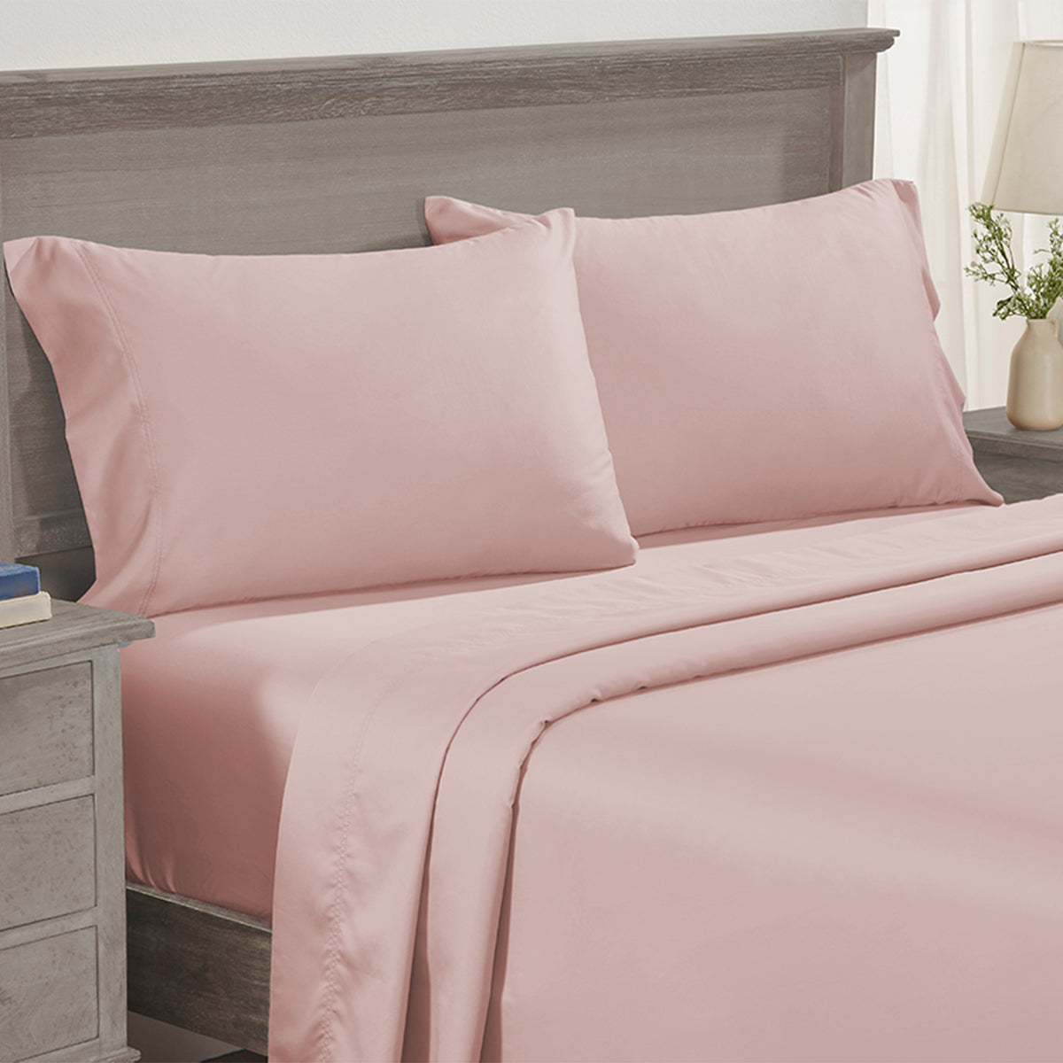 Signature Egyptian Sateen Pillowcase Pair - California Design Den