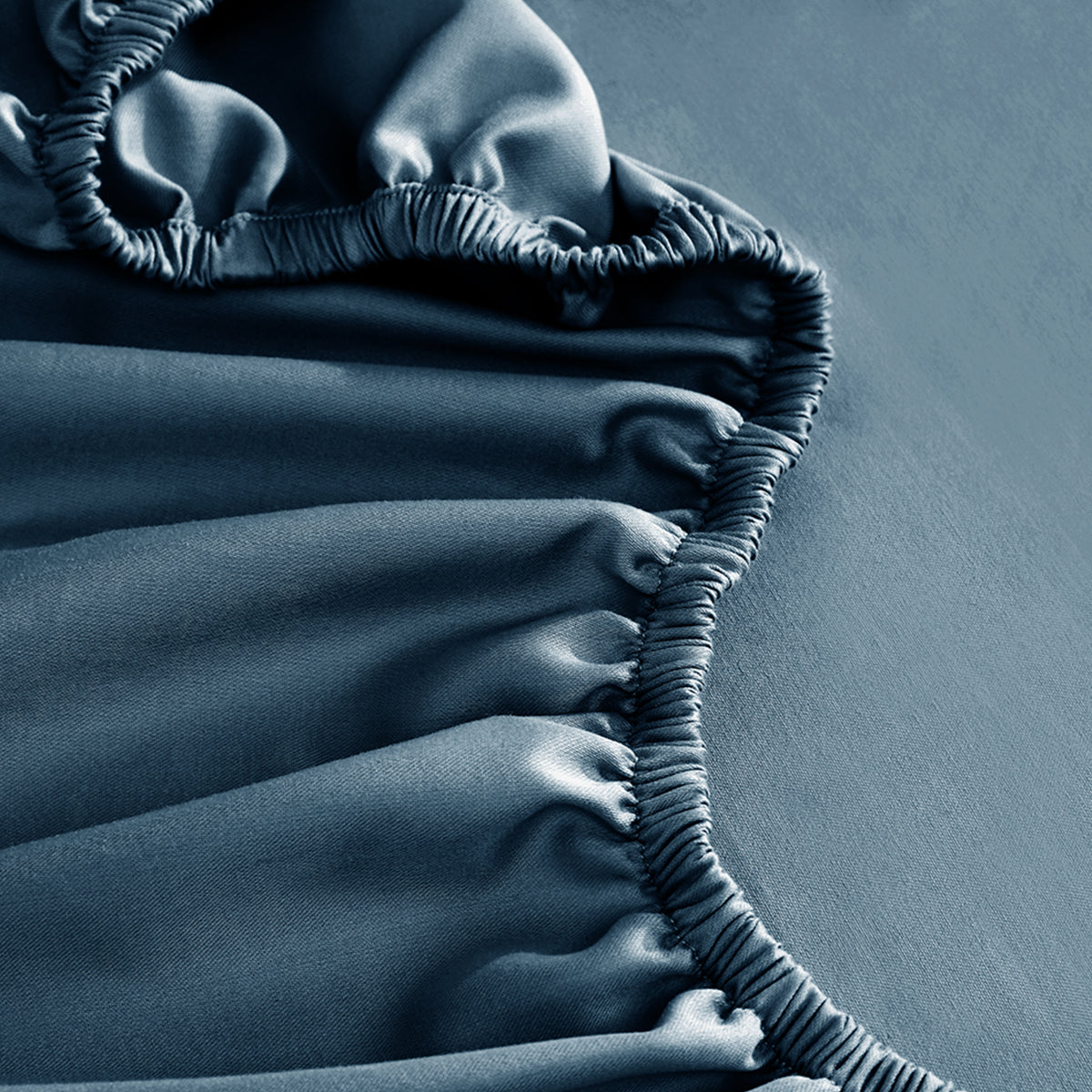 Everyday Ease Sateen 400 Fitted Sheet Only - California Design Den