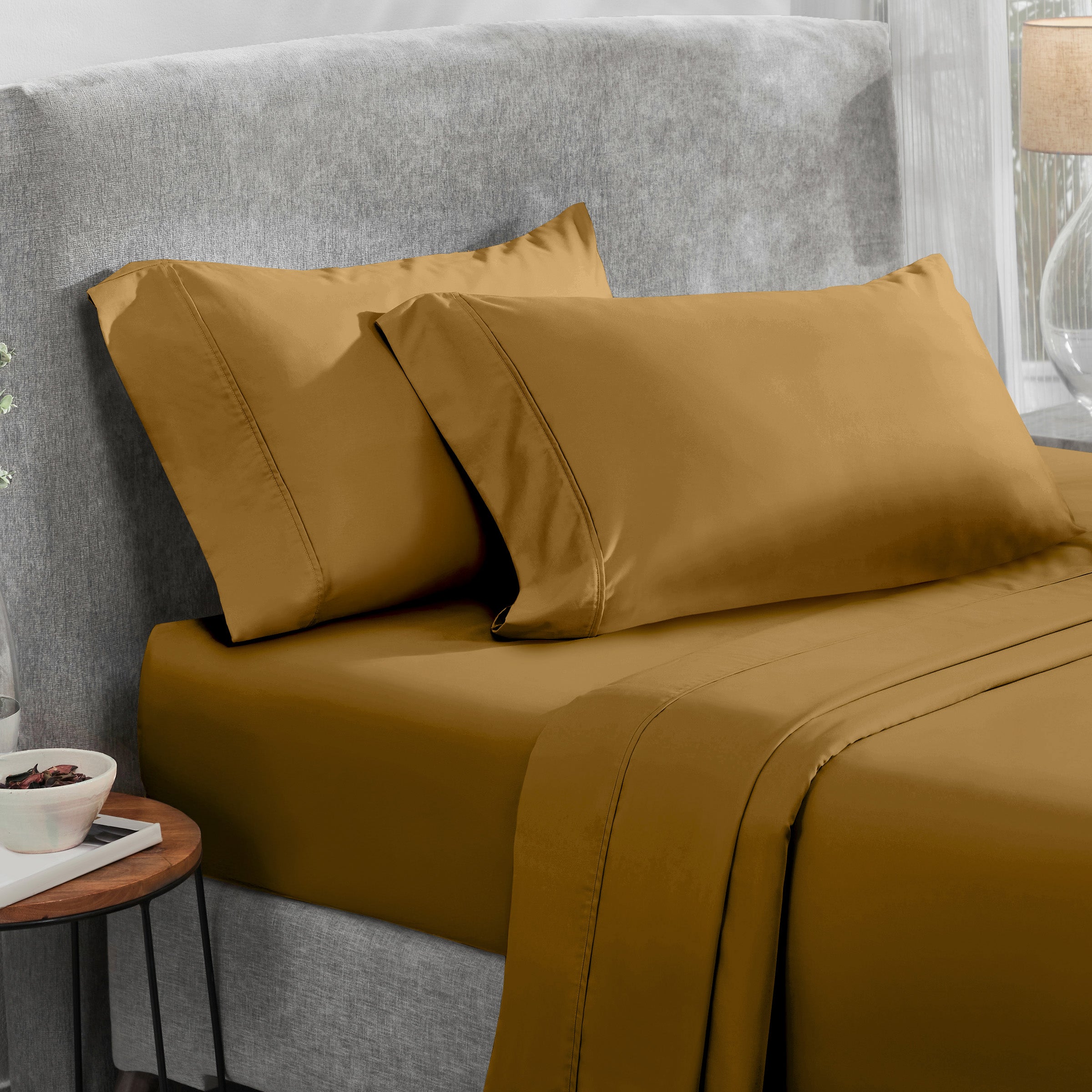 Everyday Ease 400 Sateen Cotton Sheet Set