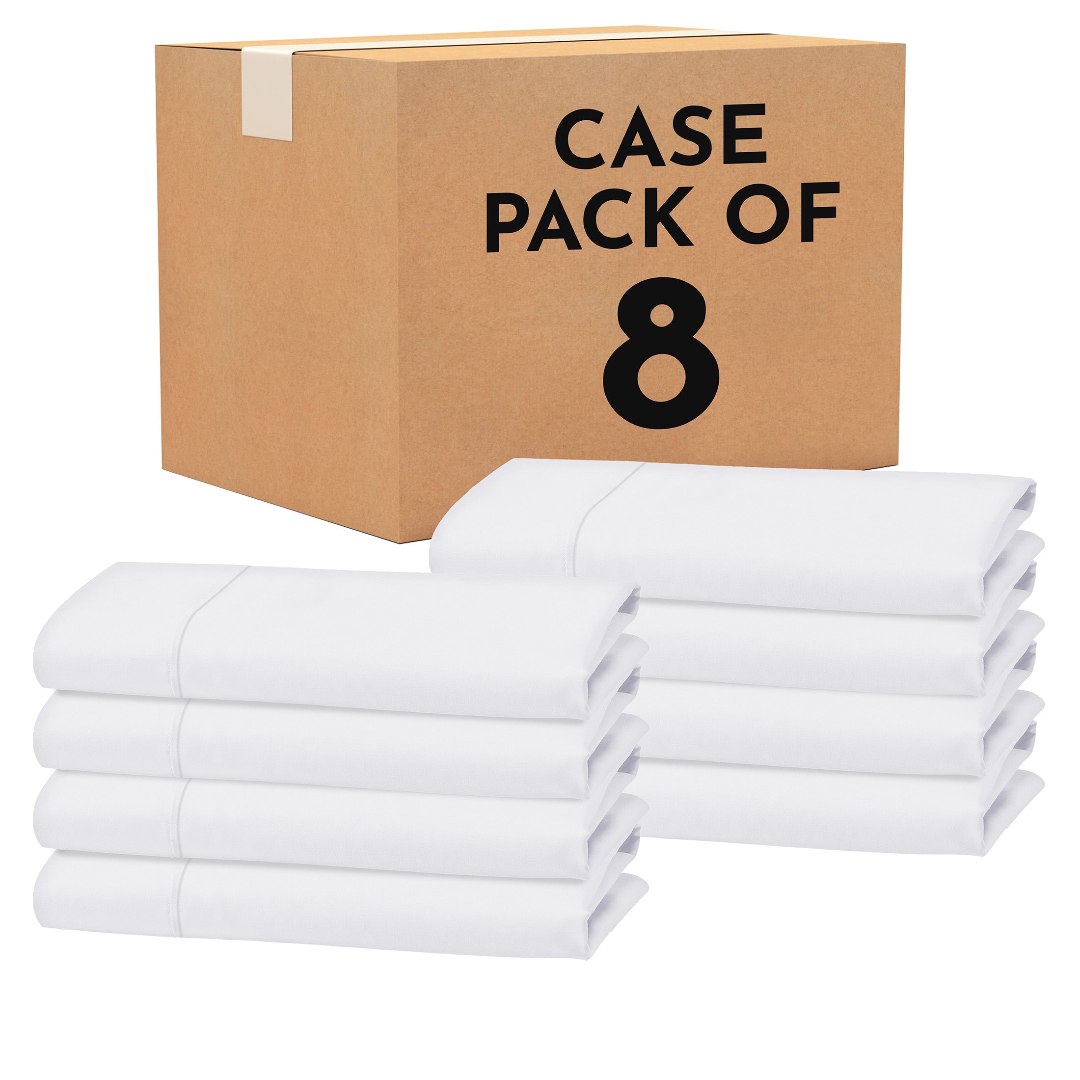 Case Pack Bedding | Bulk Cotton Sheets & Pillowcases Online