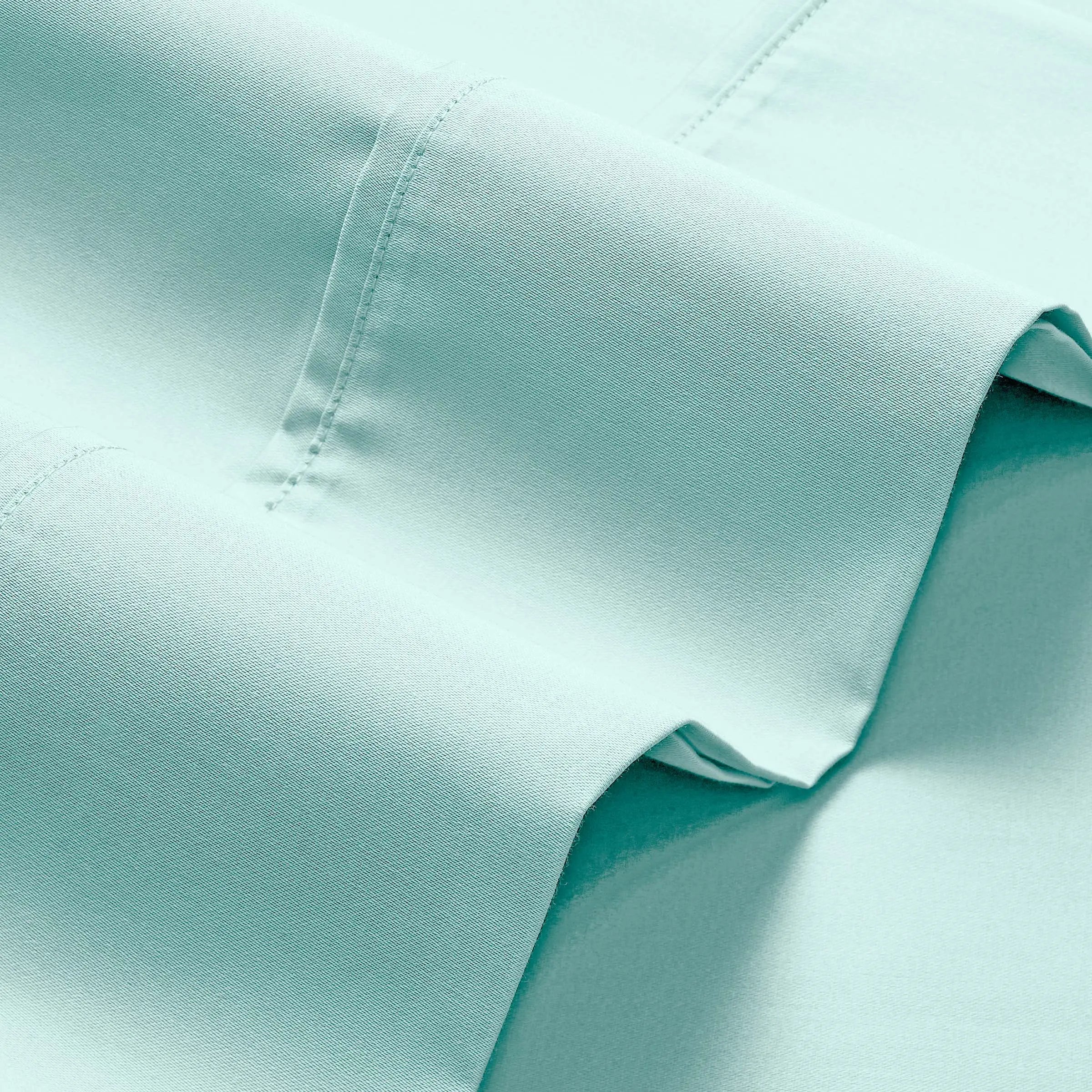 Everyday Ease 400 Sateen Cotton Fitted Sheet - California Design Den
