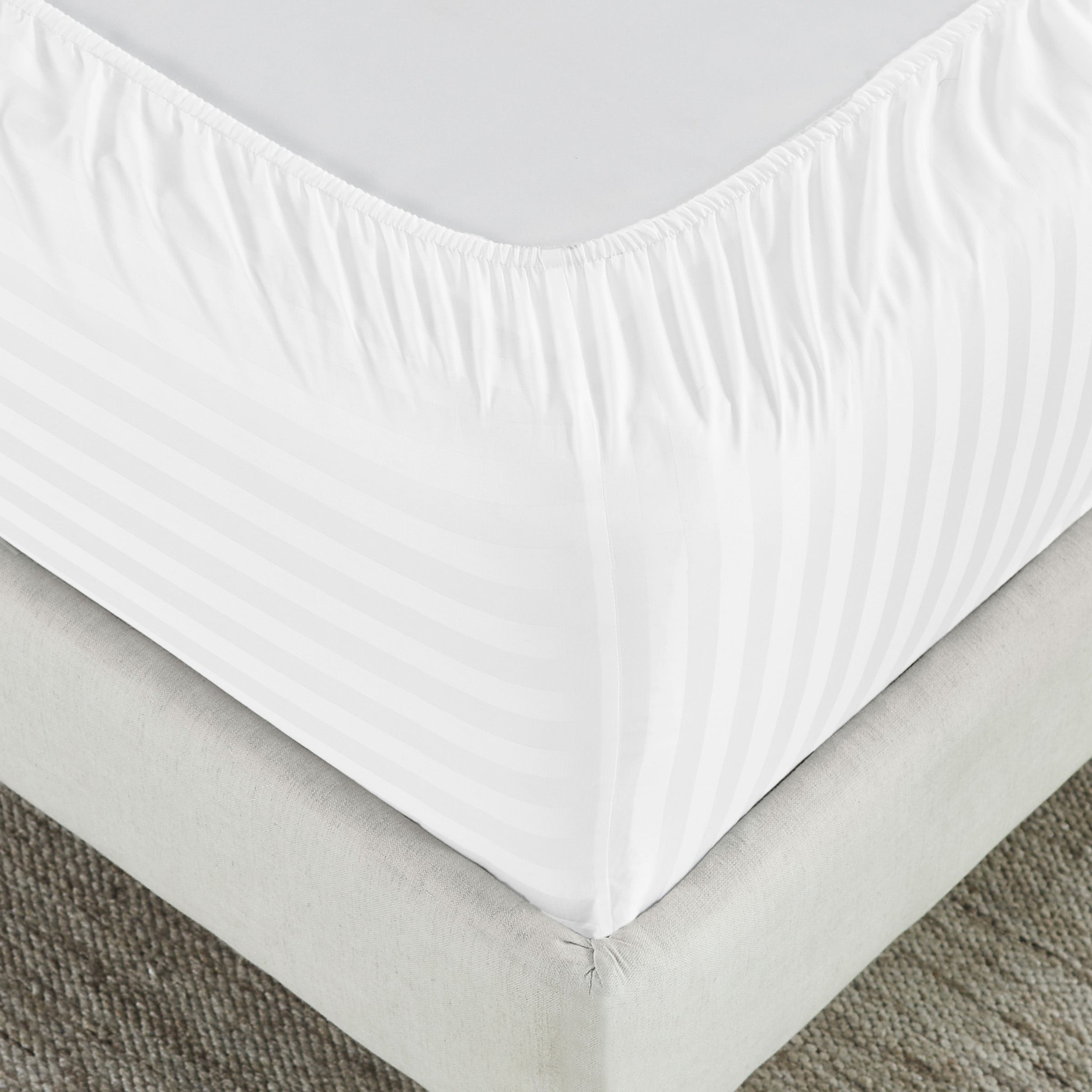 Weekend Soft Sateen 500 Fitted Sheet Only - California Design Den