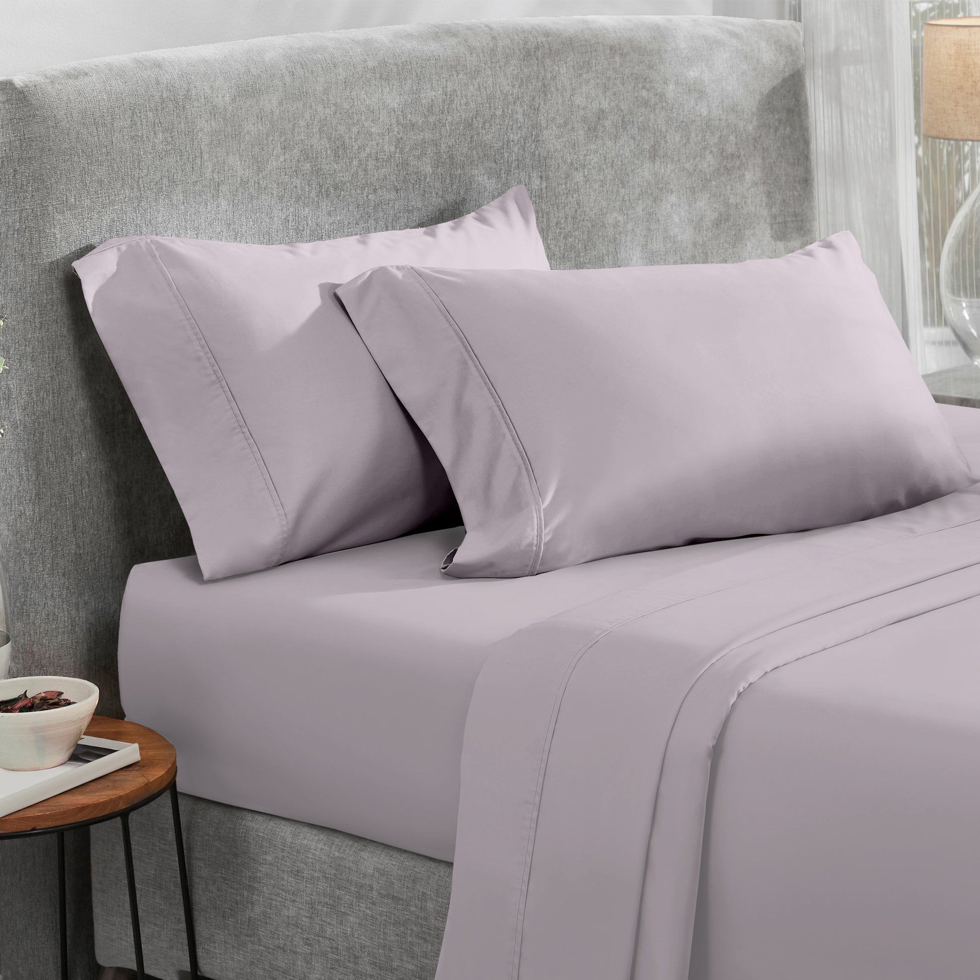 Everyday Ease Sateen 400 Fitted Sheet Only - California Design Den
