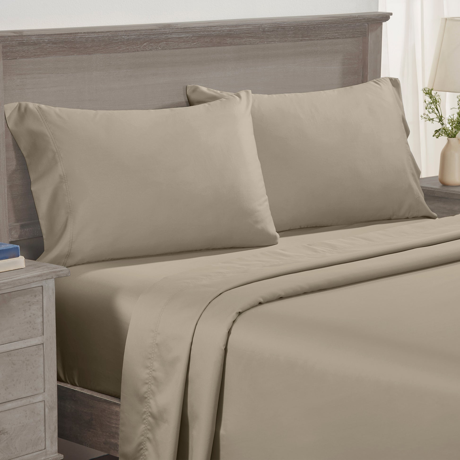 Restful Retreat Sateen 600 Fitted Sheet Only - California Design Den