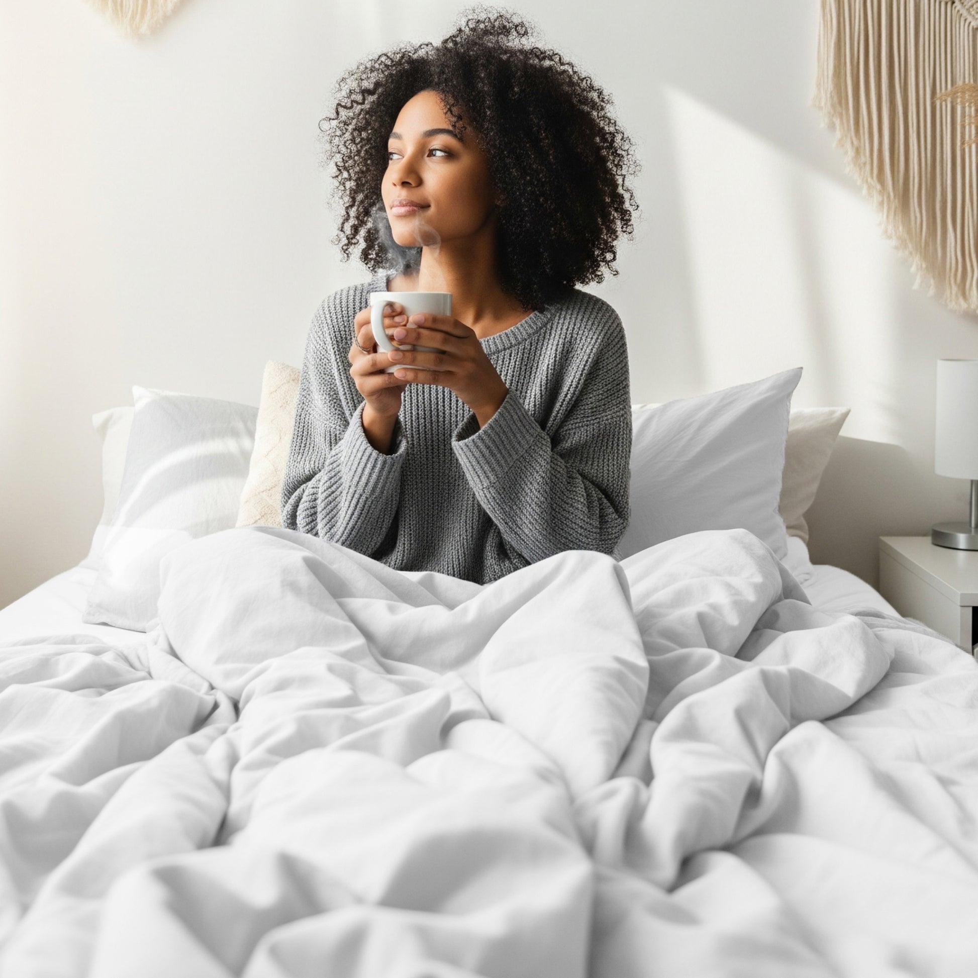 Weekend Soft Sateen 500 Fitted Sheet Only - California Design Den