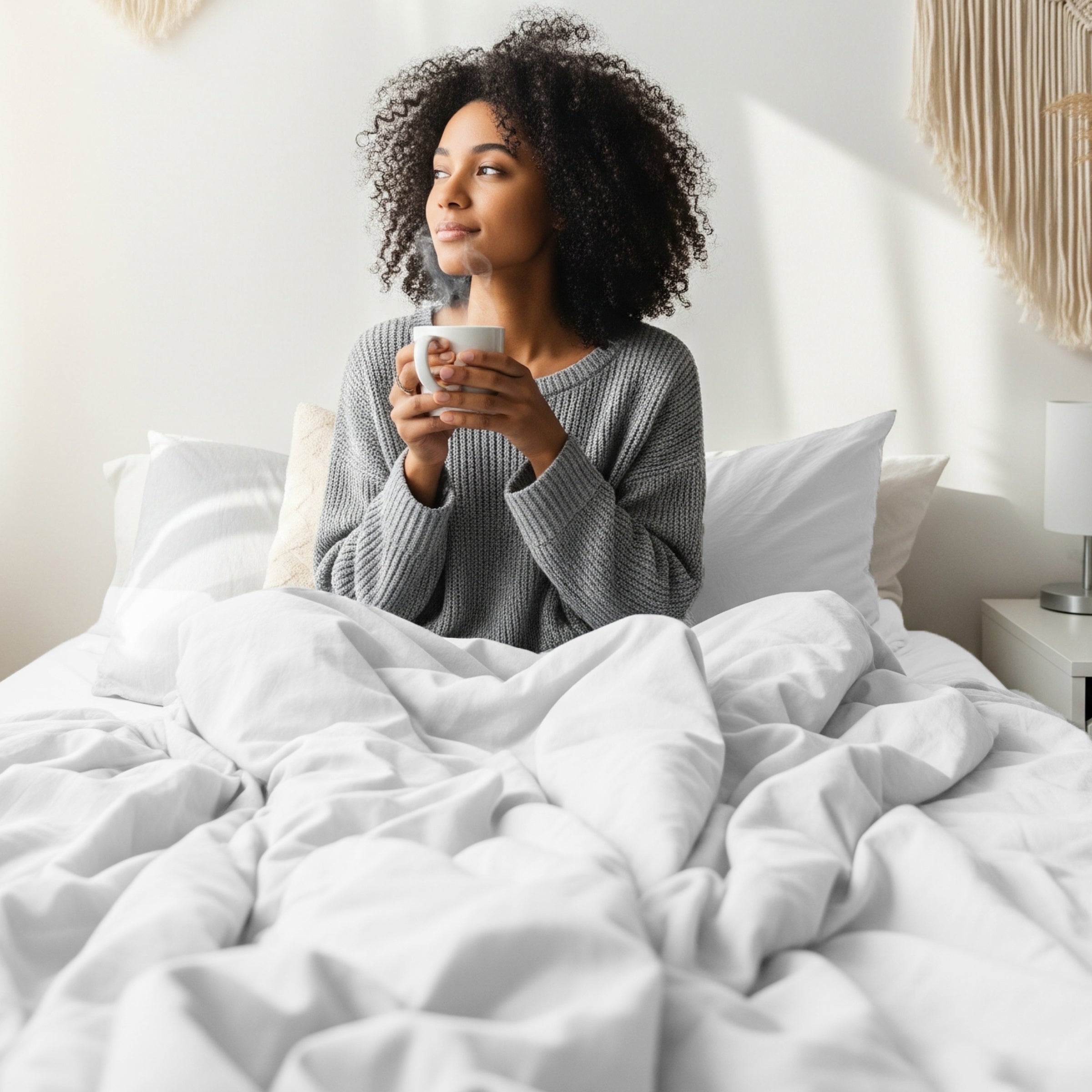 Weekend Soft Sateen 500 Fitted Sheet Only - California Design Den