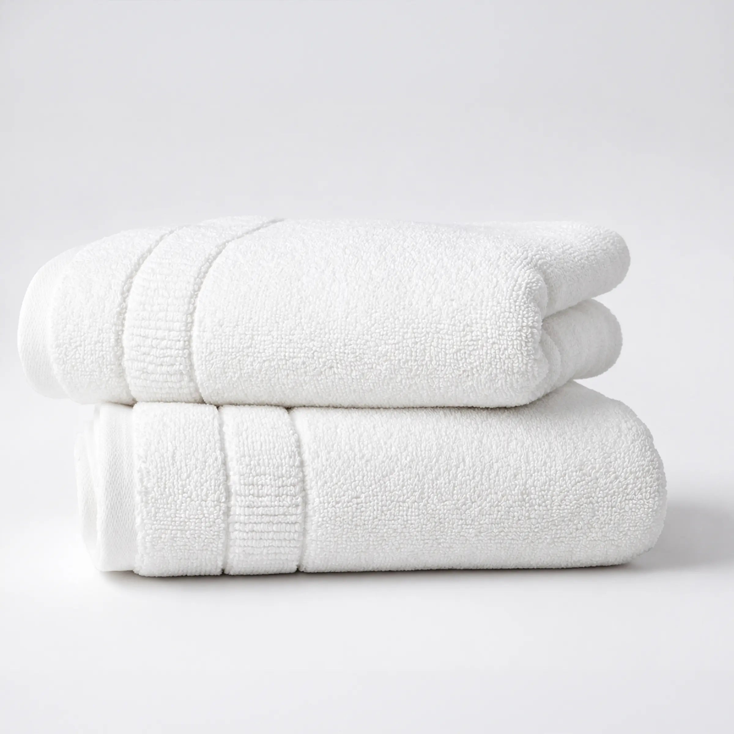 Soft Turkish Organic Cotton Bath Mat - 2 Pieces