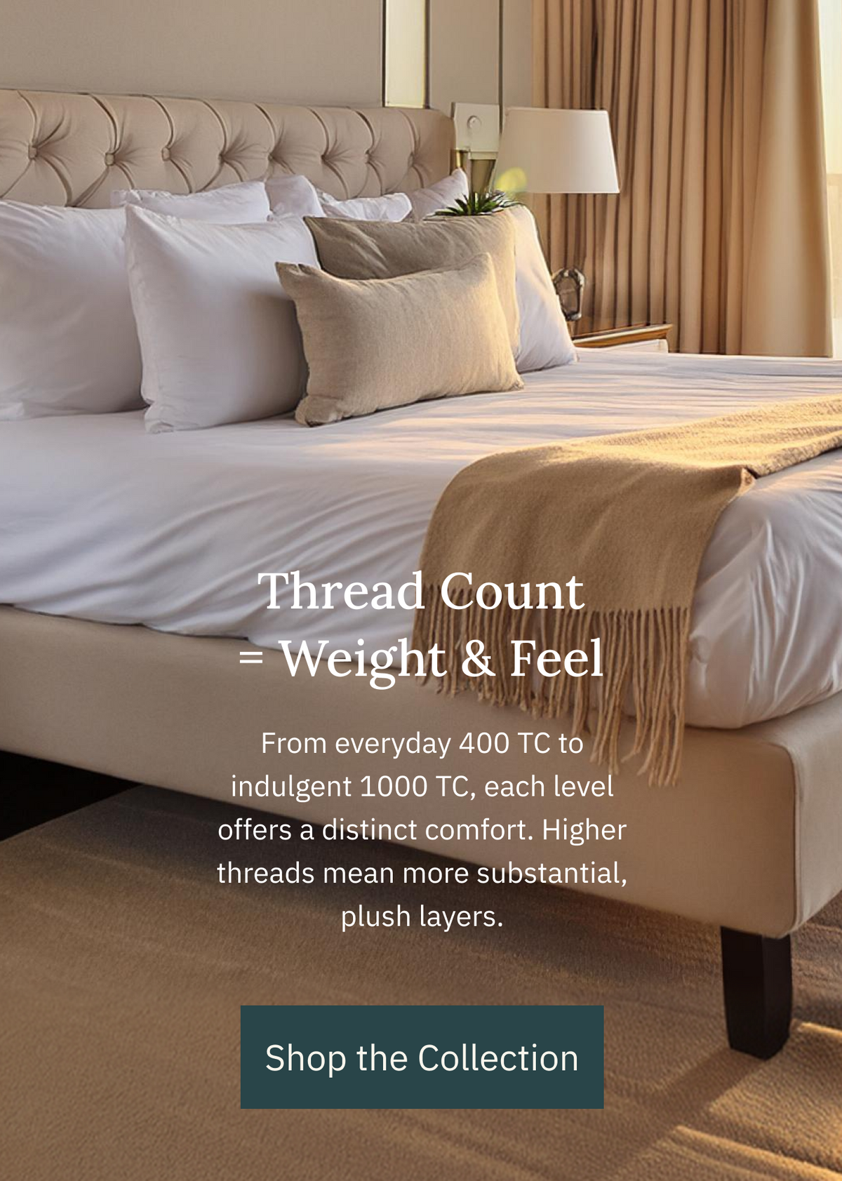 Soft, Airy Percale Cotton Sheets
