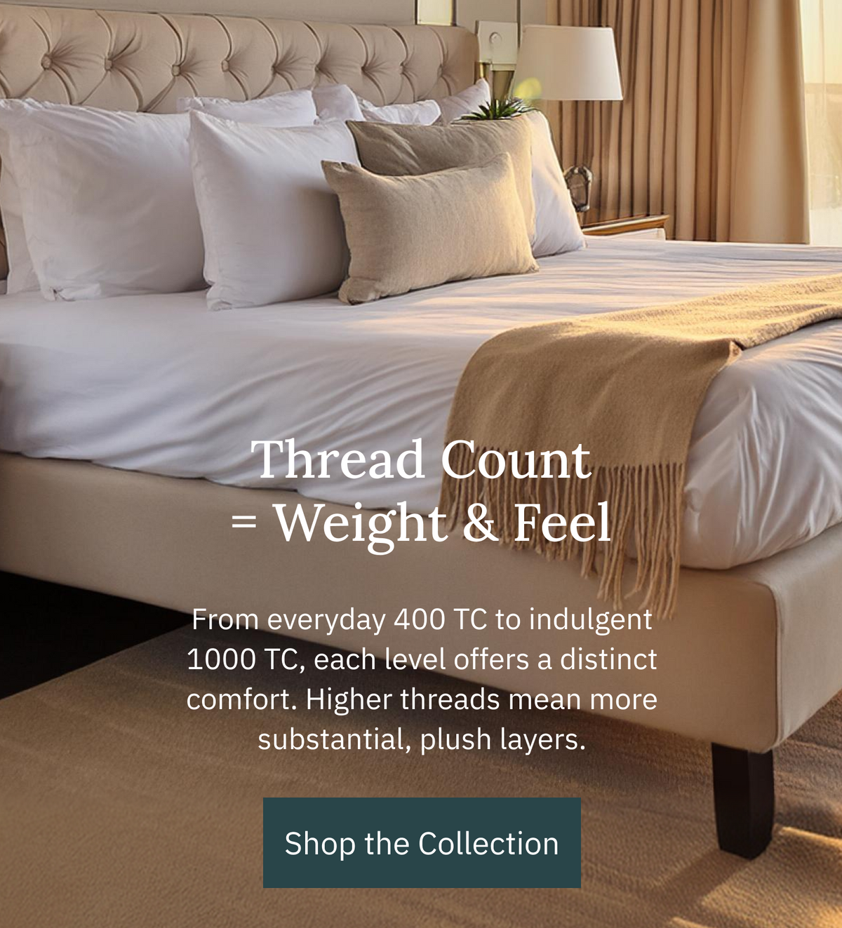 Authentic Egyptian Cotton Bedding