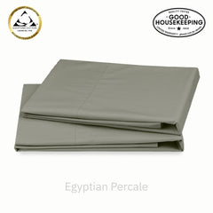 Signature Egyptian Cotton Percale Pillowcase Pair