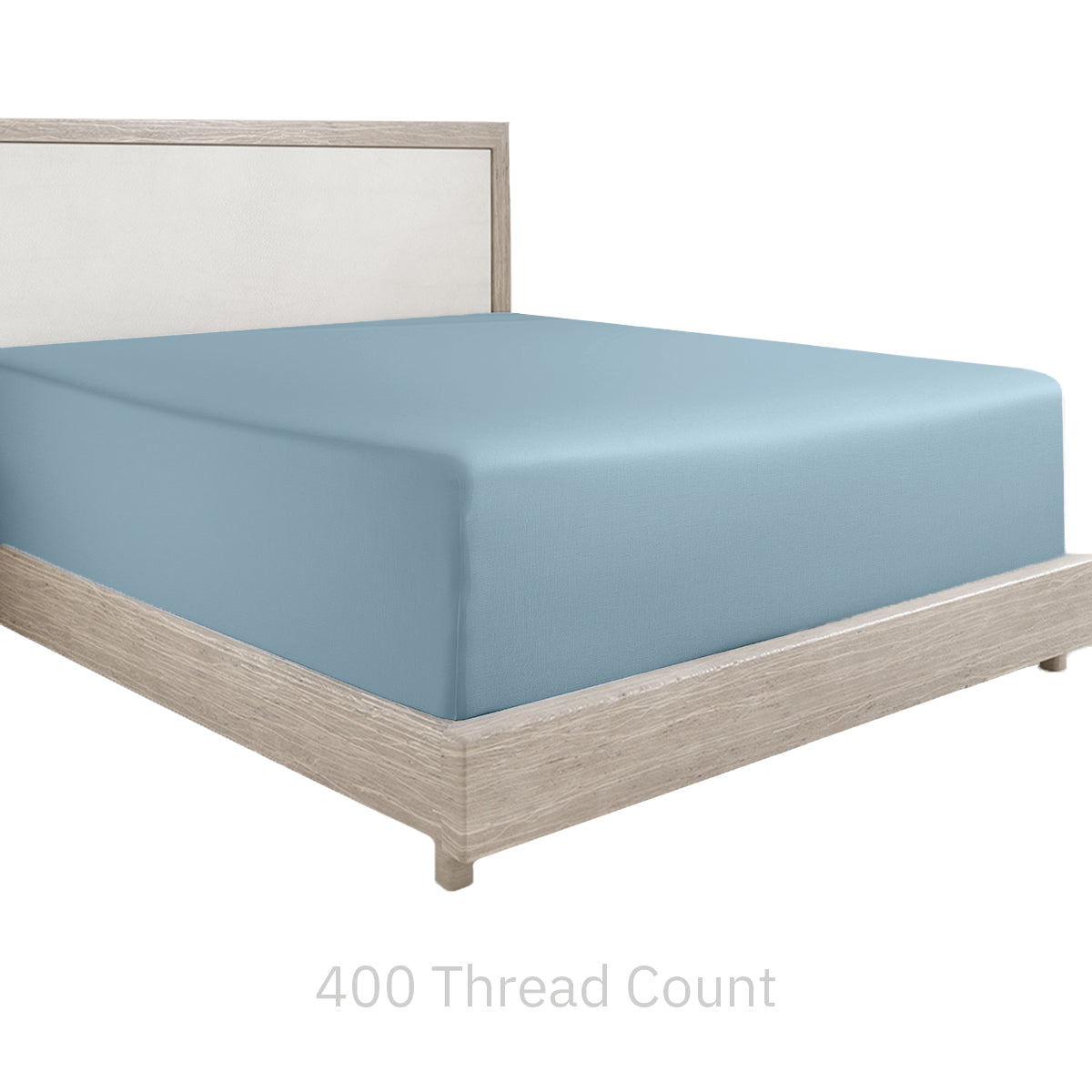 Everyday Ease Sateen 400 Fitted Sheet Only - California Design Den