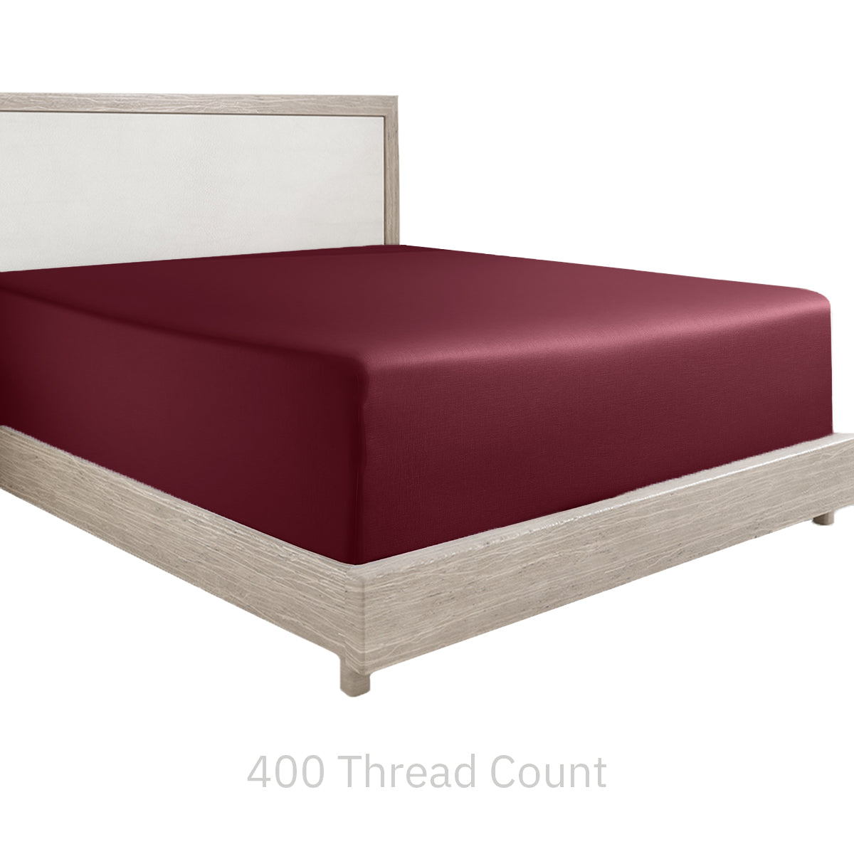 Everyday Ease Sateen 400 Fitted Sheet Only - California Design Den