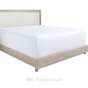 Everyday Ease Sateen 400 Fitted Sheet Only - California Design Den
